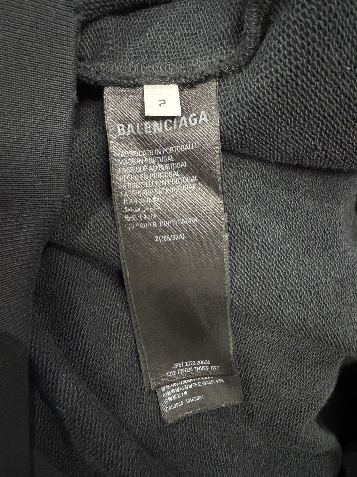 Balenciaga Balenciaga Hand-Drawn Logo Hoodie Size US M / EU 48-50 / 2 - 4 Thumbnail