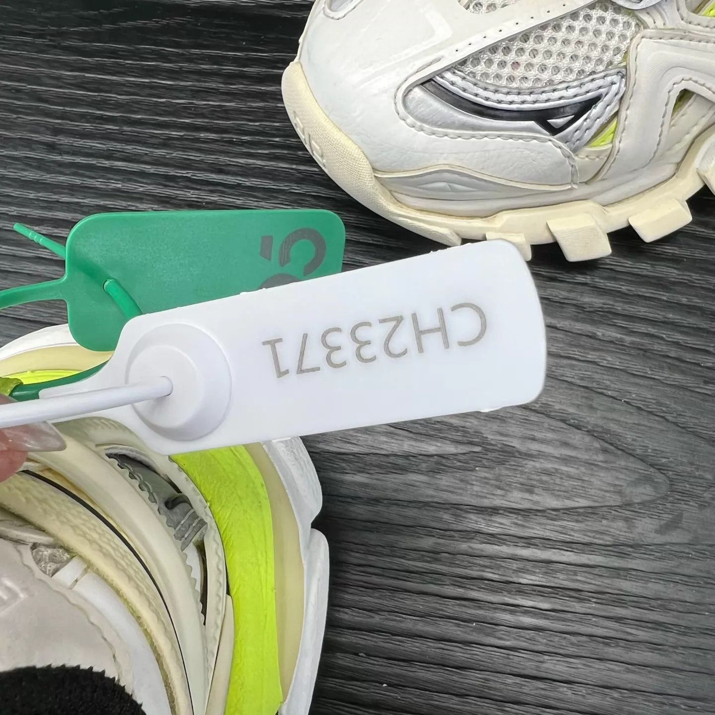 Balenciaga Balenciaga Track2 White & Yellow Women's Size 36 Size US 5.5 / IT 35.5 - 9 Thumbnail