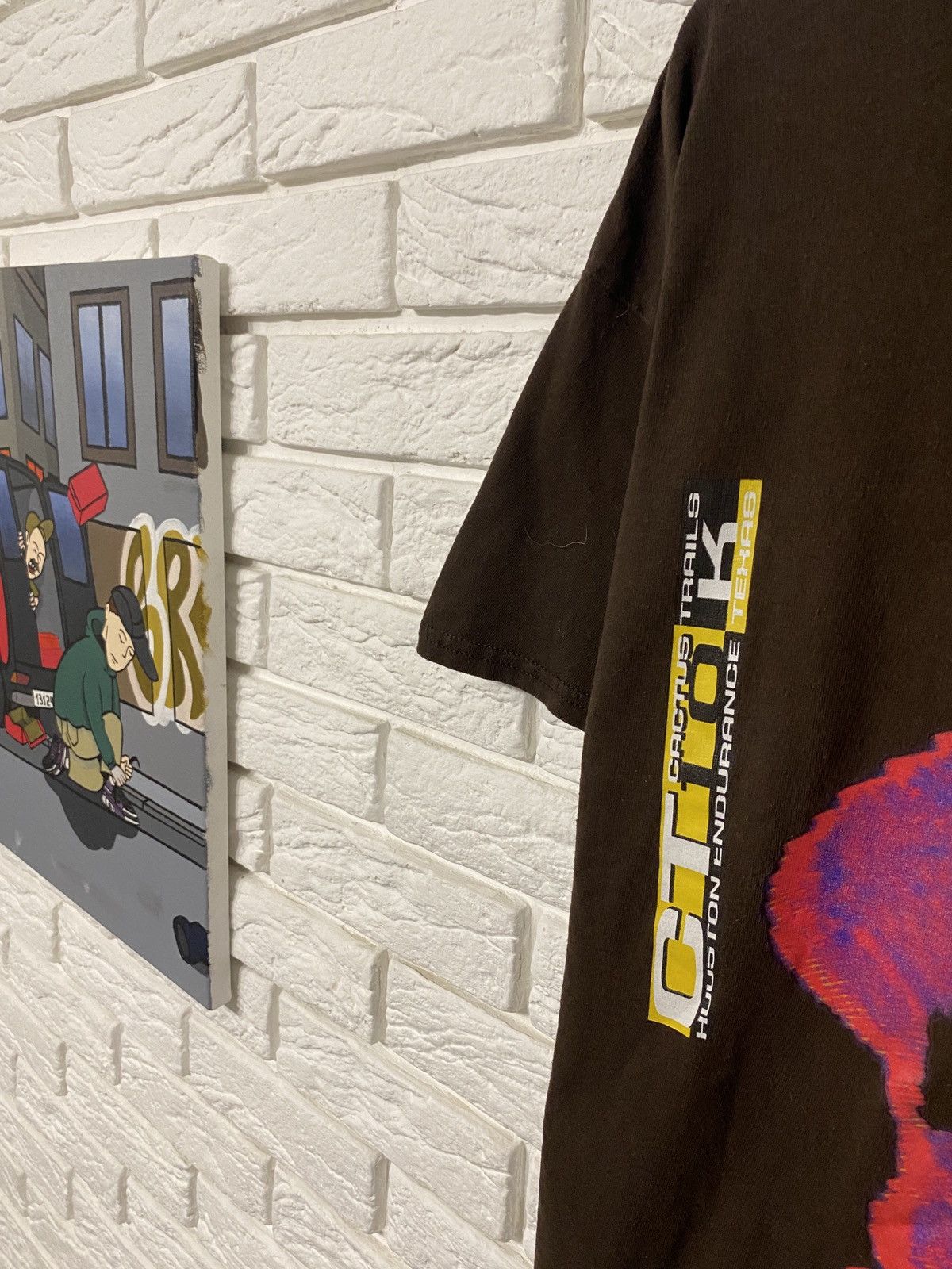 Travis Scott Travis Scott Cactus Trails Digital T- Shirt Brown Size US L / EU 52-54 / 3 - 4 Thumbnail