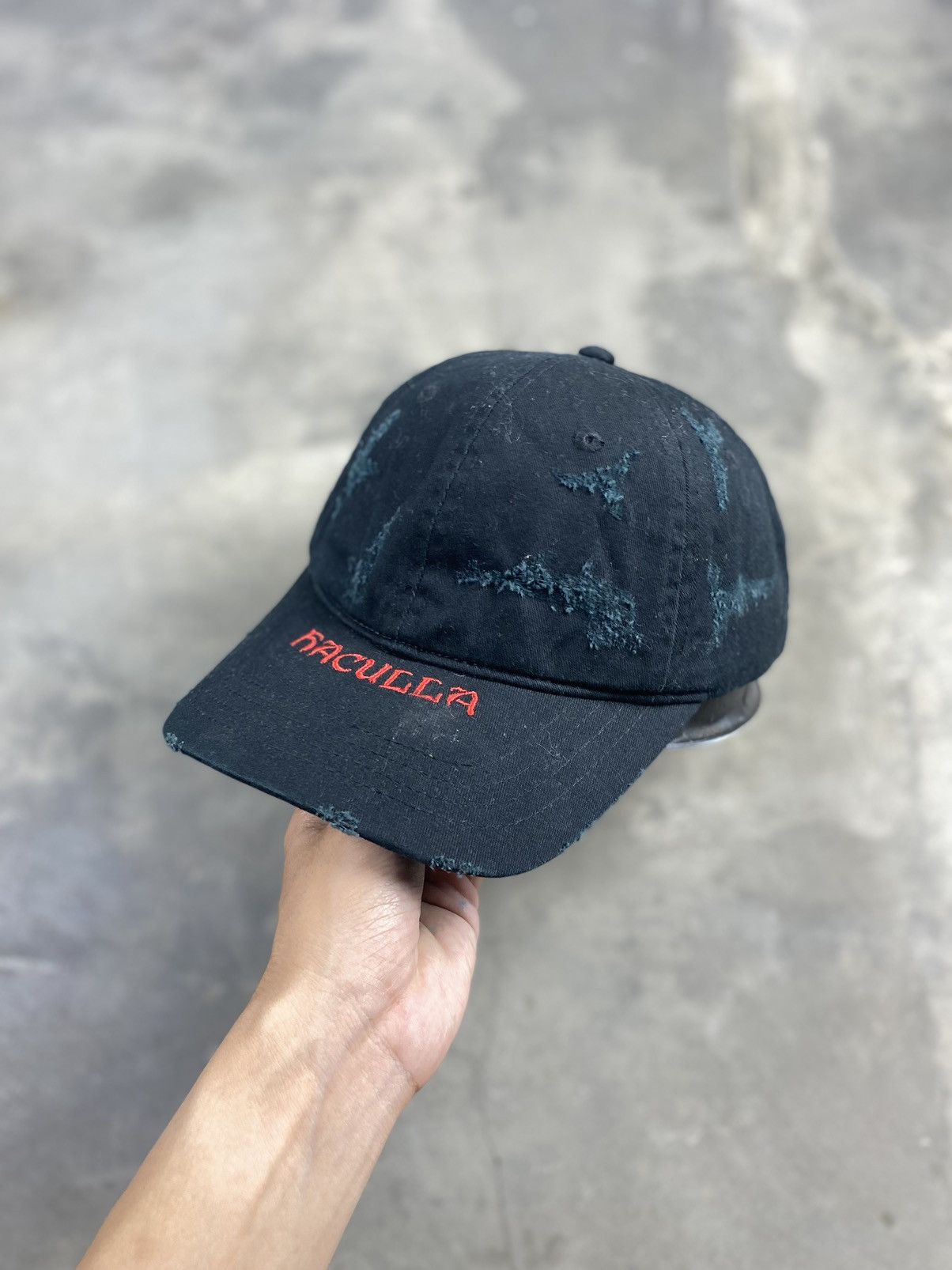 Haculla × Japanese Brand haculla ripped dad cap Size ONE SIZE - 3 Thumbnail