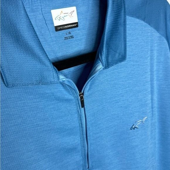 Greg Norman Greg Norman Short Sleeve Polo Shirt Blue Men’s Large Size US L / EU 52-54 / 3 - 2 Thumbnail