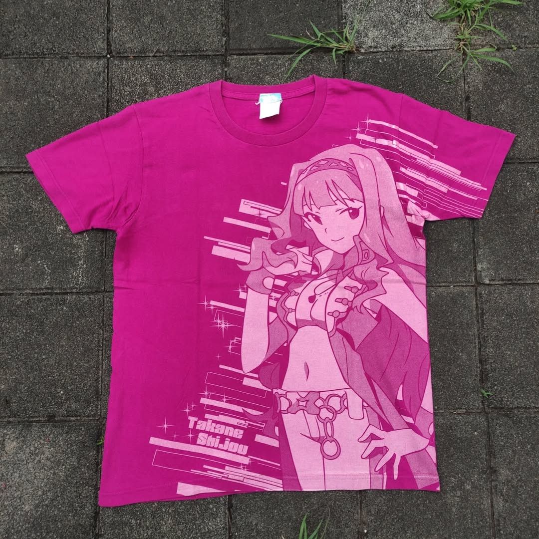 The Game Vintage The Idol Master Takane Shijou Tee Size US L / EU 52-54 / 3 - 1 Thumbnail