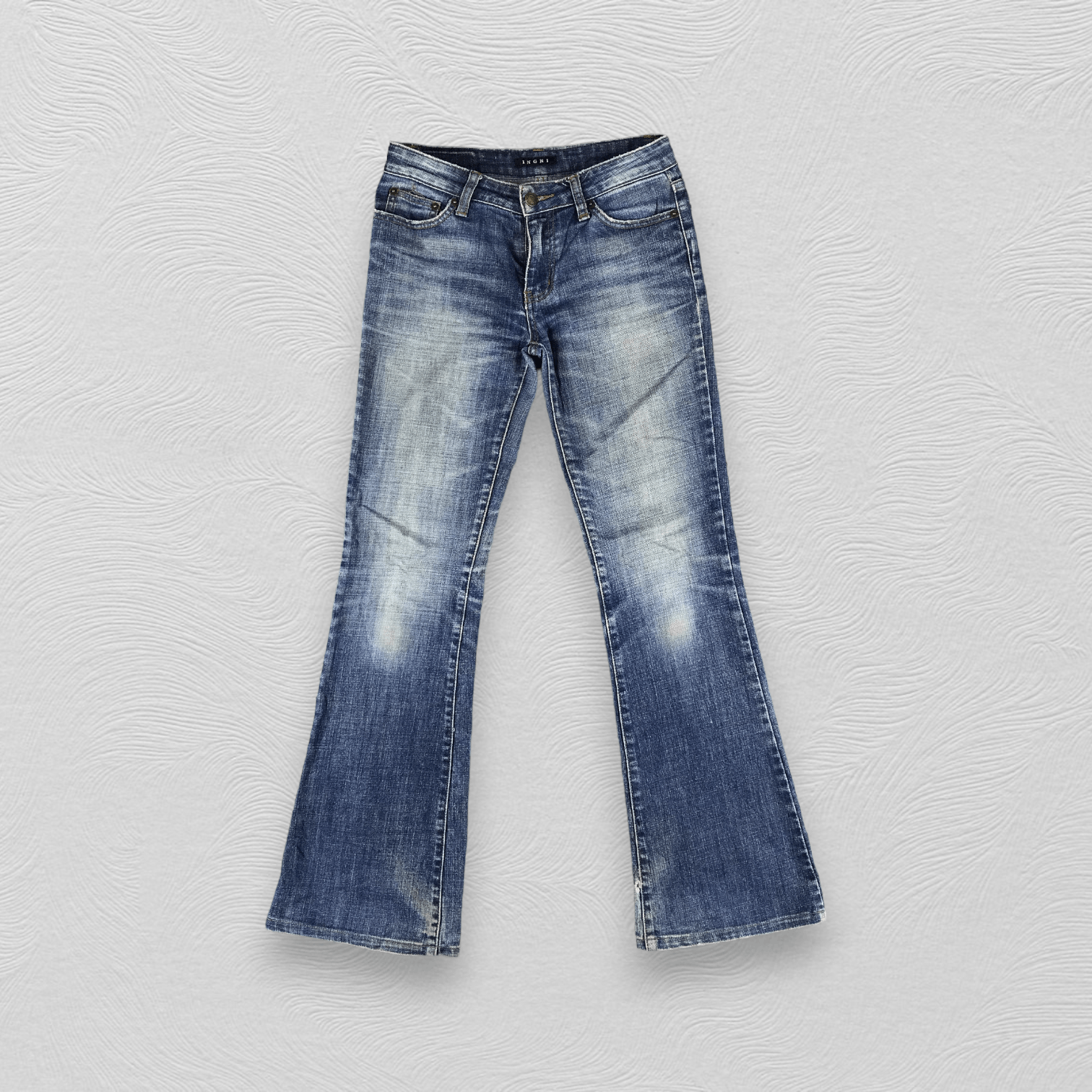 Japanese Brand Japanese Brand Ingni Jeans Flare Denim KJ1245 Size US 28 / EU 44 - 1 Thumbnail