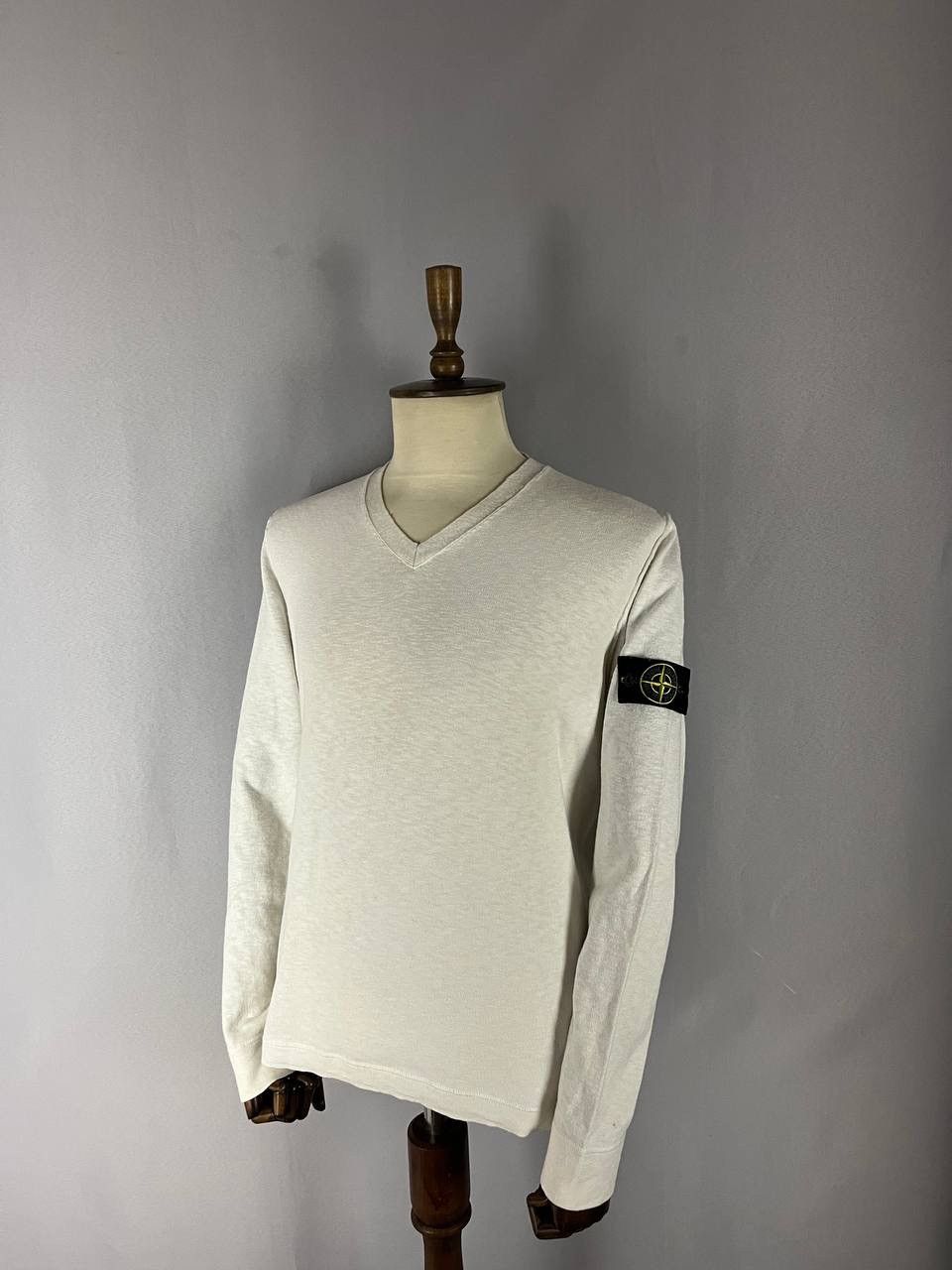 Stone Island Stone Island Sweater White Size US XL / EU 56 / 4 - 1 Thumbnail