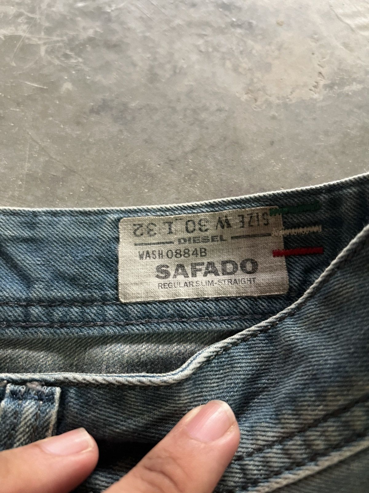 Diesel Diesel industries patchwork rusty stain dirty style jeans Size US 30 / EU 46 - 5 Thumbnail