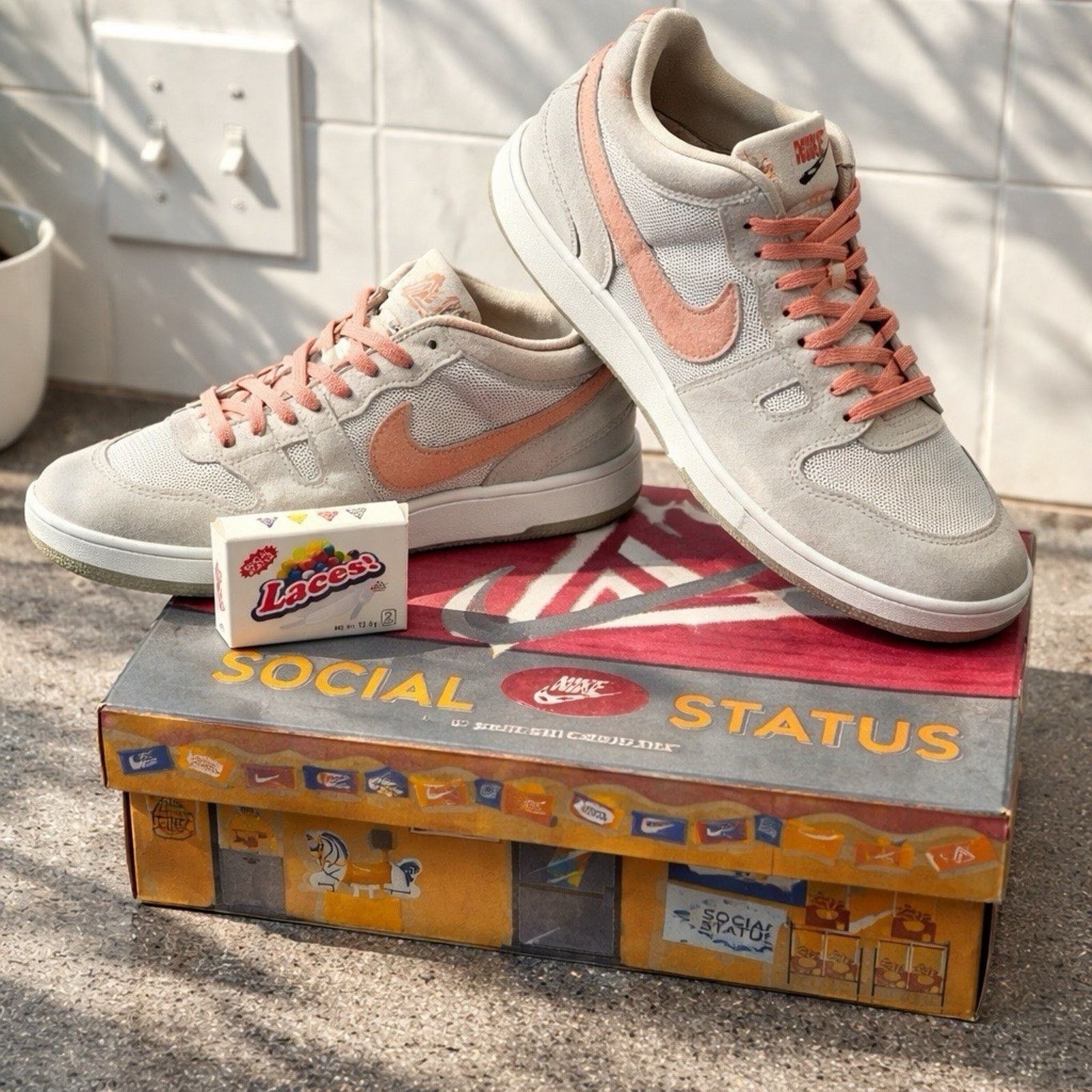 Nike Size 10 - Nike Social Status x Mac Attack SP Silver Linings Size US 10 / EU 43 - 1 Thumbnail