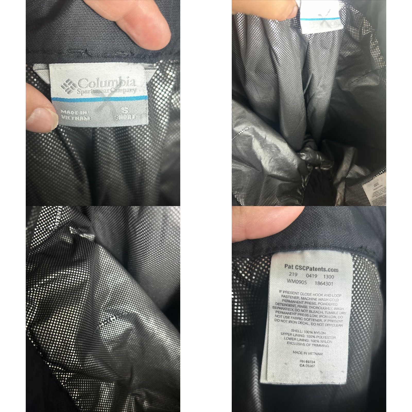 Vintage Columbia Snow Pants Men Small Regular Inseam 29 Waterproof Omni-Tech Ridge 2 Run Black 32x29 Pants Size US 29 - 11 Thumbnail