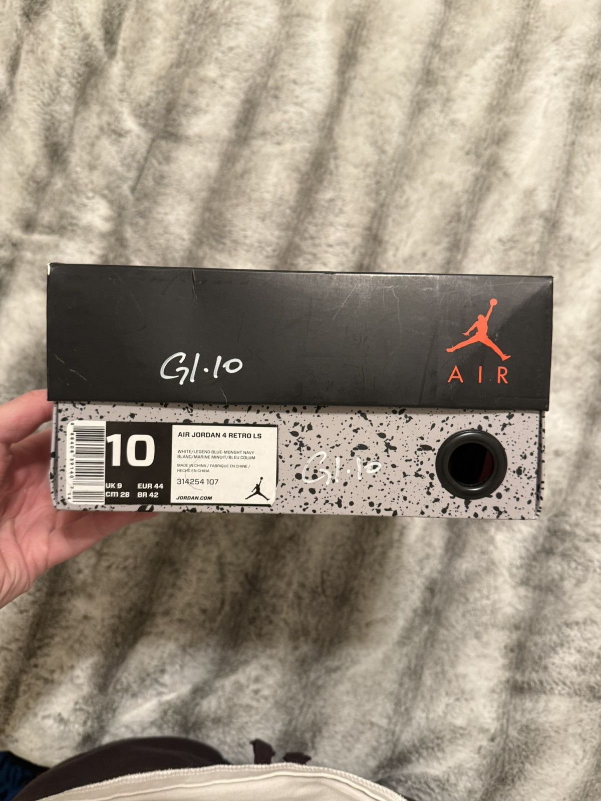 Jordan Brand Air Jordan 4 Retro ‘Columbia’ Size US 10 / EU 43 - 7 Thumbnail