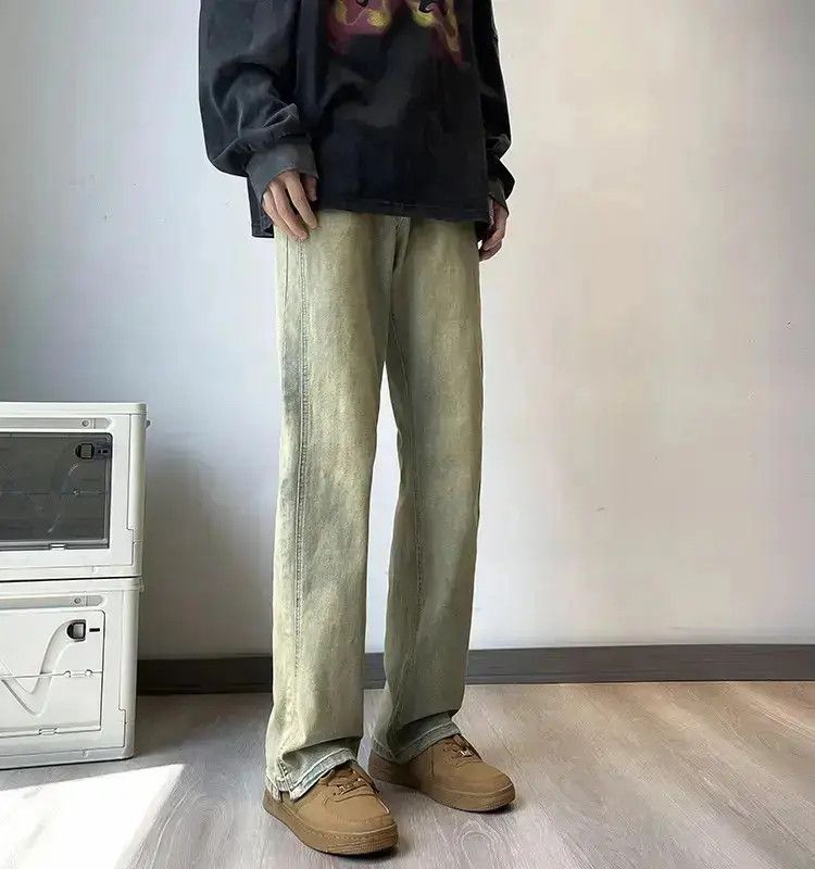 Japanese Brand Retro washed high street jeans Size US 30 / EU 46 - 6 Thumbnail