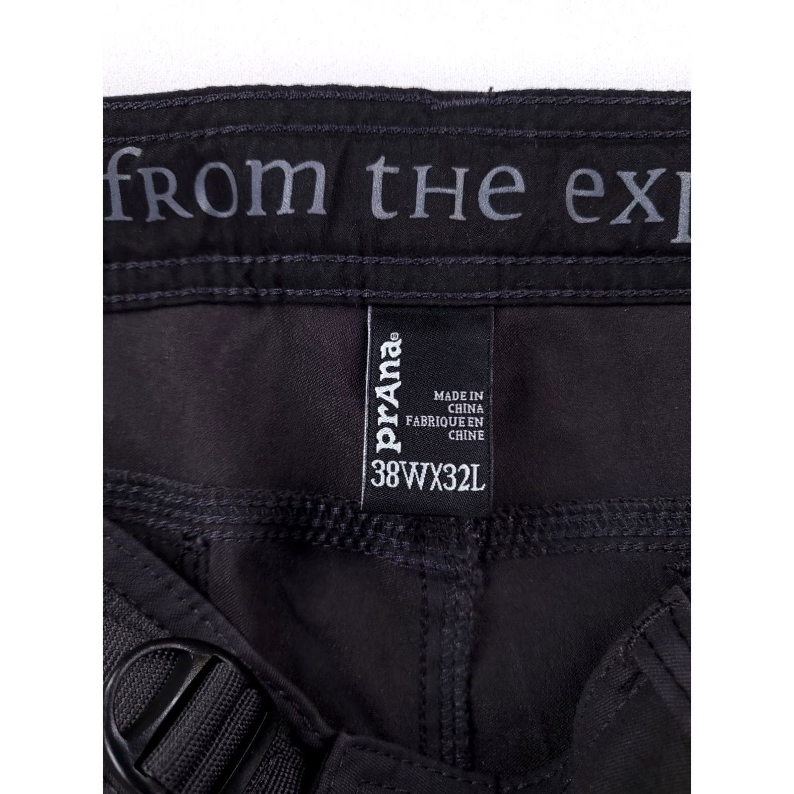 Prana Prana Zion II Pants Hiking Dark Gray Mens 38 x 32 38 x 31.5 Inseam Regular Pants Mens Hiking Gray 90s? Size US 38 / EU 54 - 2 Thumbnail
