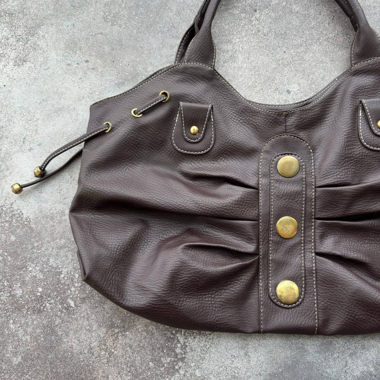 Dolce & Gabbana × Vintage D&G Dolce & Gabbana Vintage Faux Leather Shoulder Bag Size ONE SIZE - 5 Thumbnail