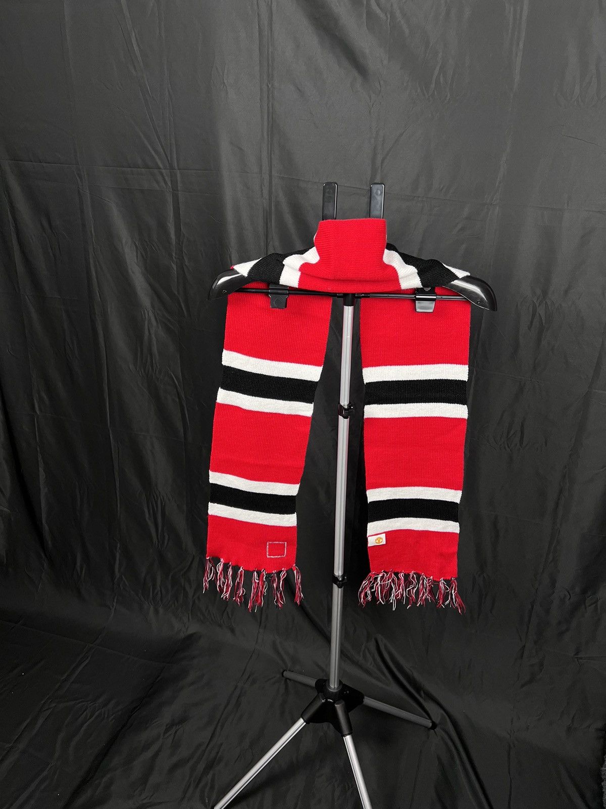 Vintage 🔴 Official Manchester United scarf merch stripped Size ONE SIZE - 3 Thumbnail