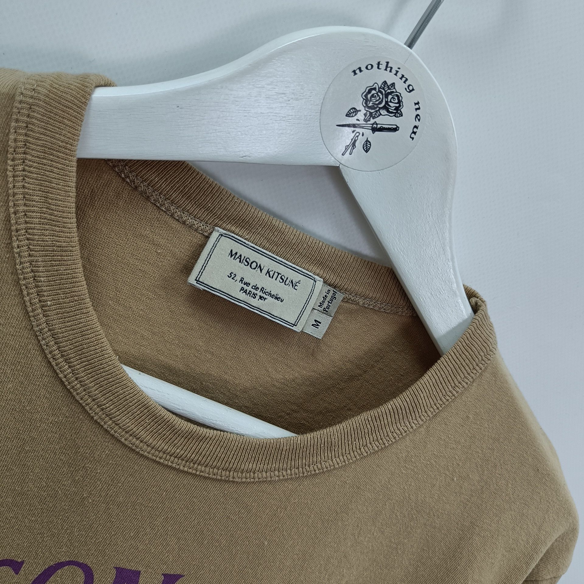 Japanese Brand Maison Kitsune Navy Palais Royal T-shirt Size US M / EU 48-50 / 2 - 3 Thumbnail