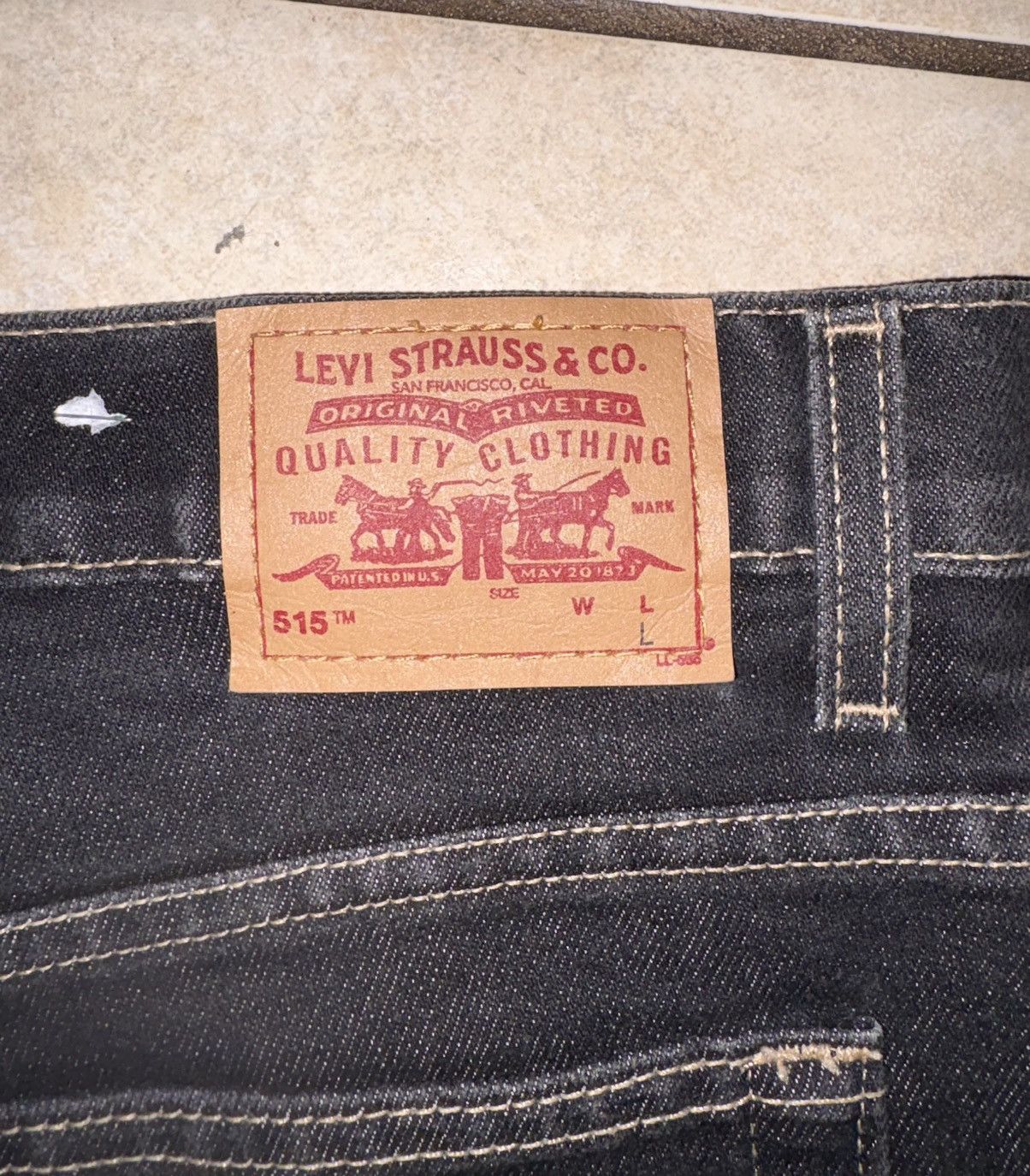 Levi's Levis womens 515 jeans boot cut low rise 14 Size 36" / US 14 / IT 50 - 4 Thumbnail