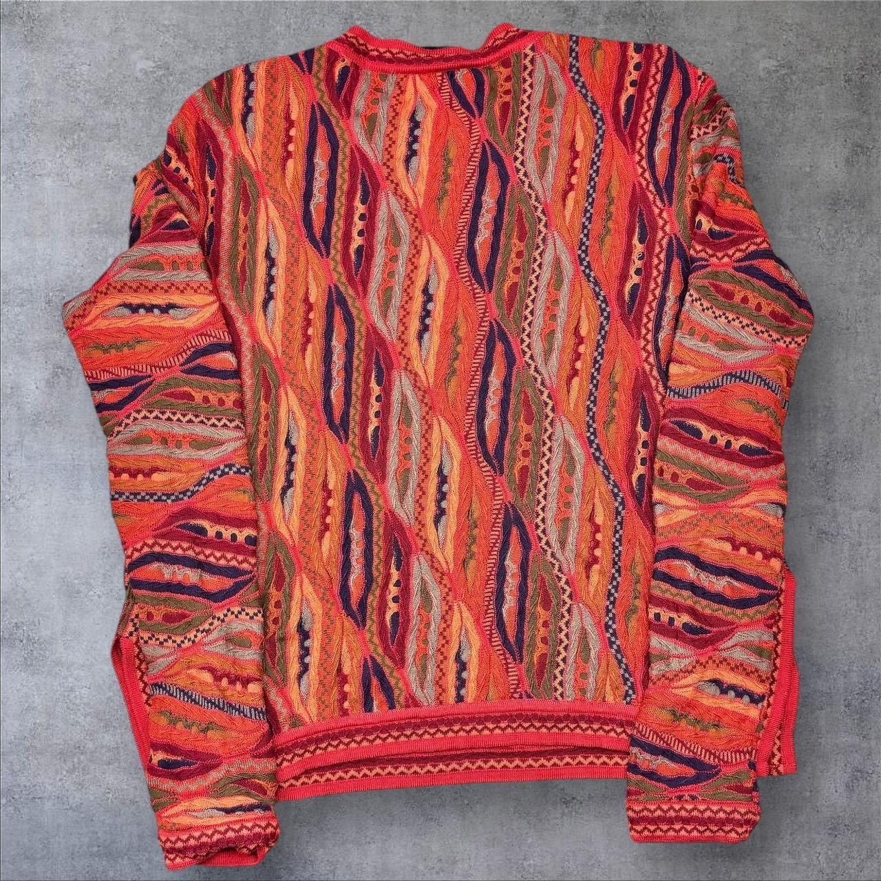 Coogi Vintage Red Orange Coogi Sweater Size US M / EU 48-50 / 2 - 2 Thumbnail