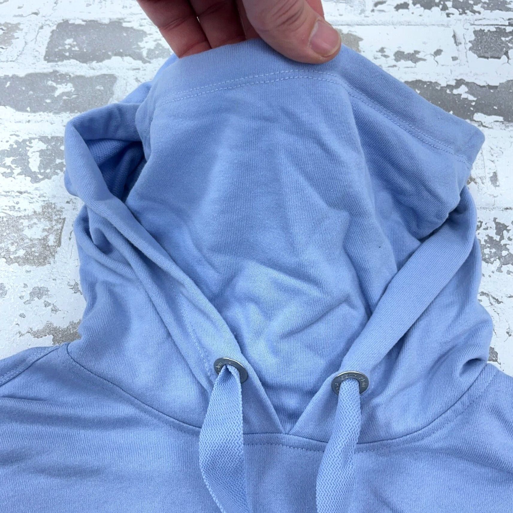 Calvin Klein Calvin Klein Hoodie Women Large Blue Logo Activewear Pullover Sweatshirt Casual All Seasons Sports Size L / US 10 / IT 46 - 5 Thumbnail