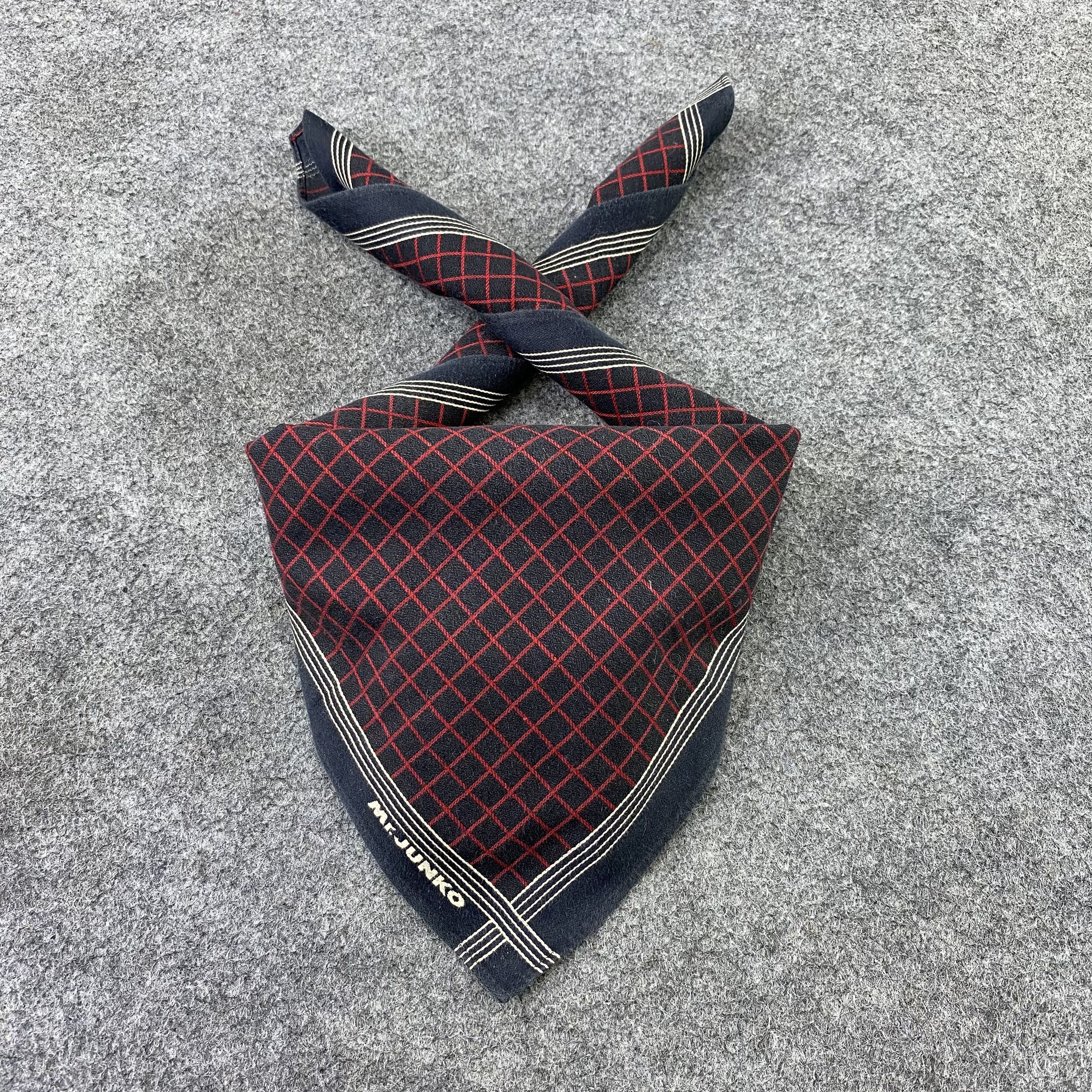 Japanese Brand × Mr. Junko × Vintage Mr. Junko Handkerchief / Bandana / Neckerchief -B546 Size ONE SIZE - 2 Thumbnail
