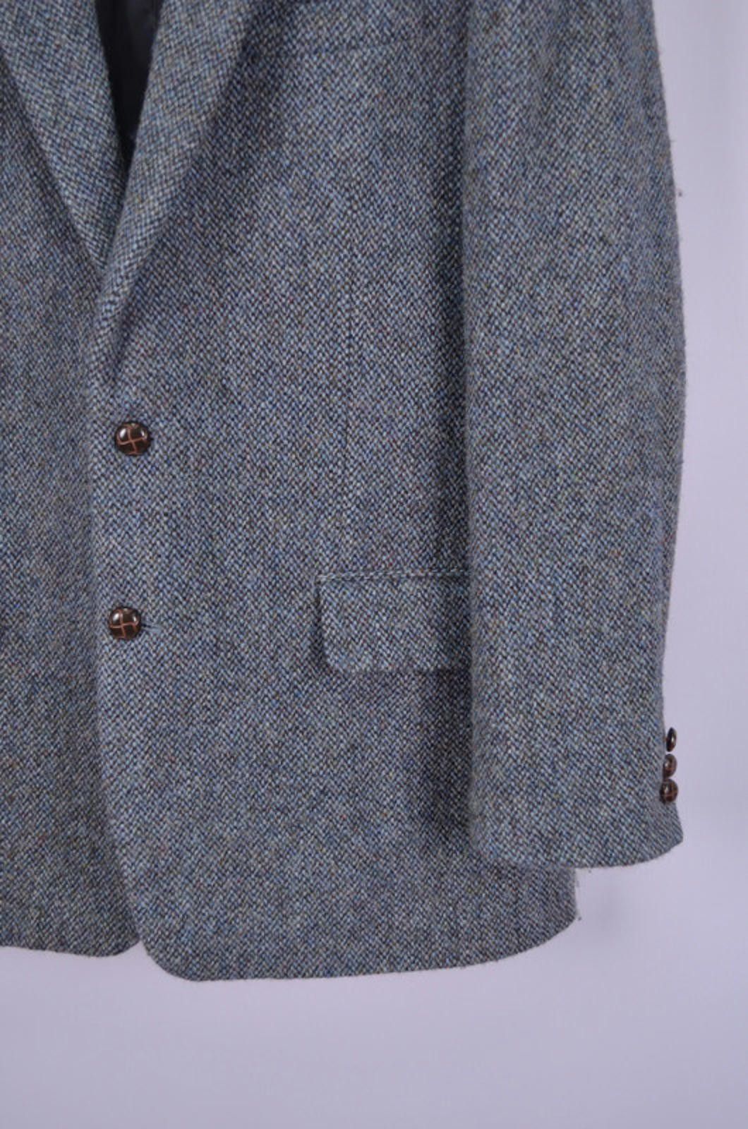 Harris Tweed Harris Tweed Mens Tweed Knit Blazer Jacket Sz EU52/UK42 or L Size 42R - 4 Thumbnail