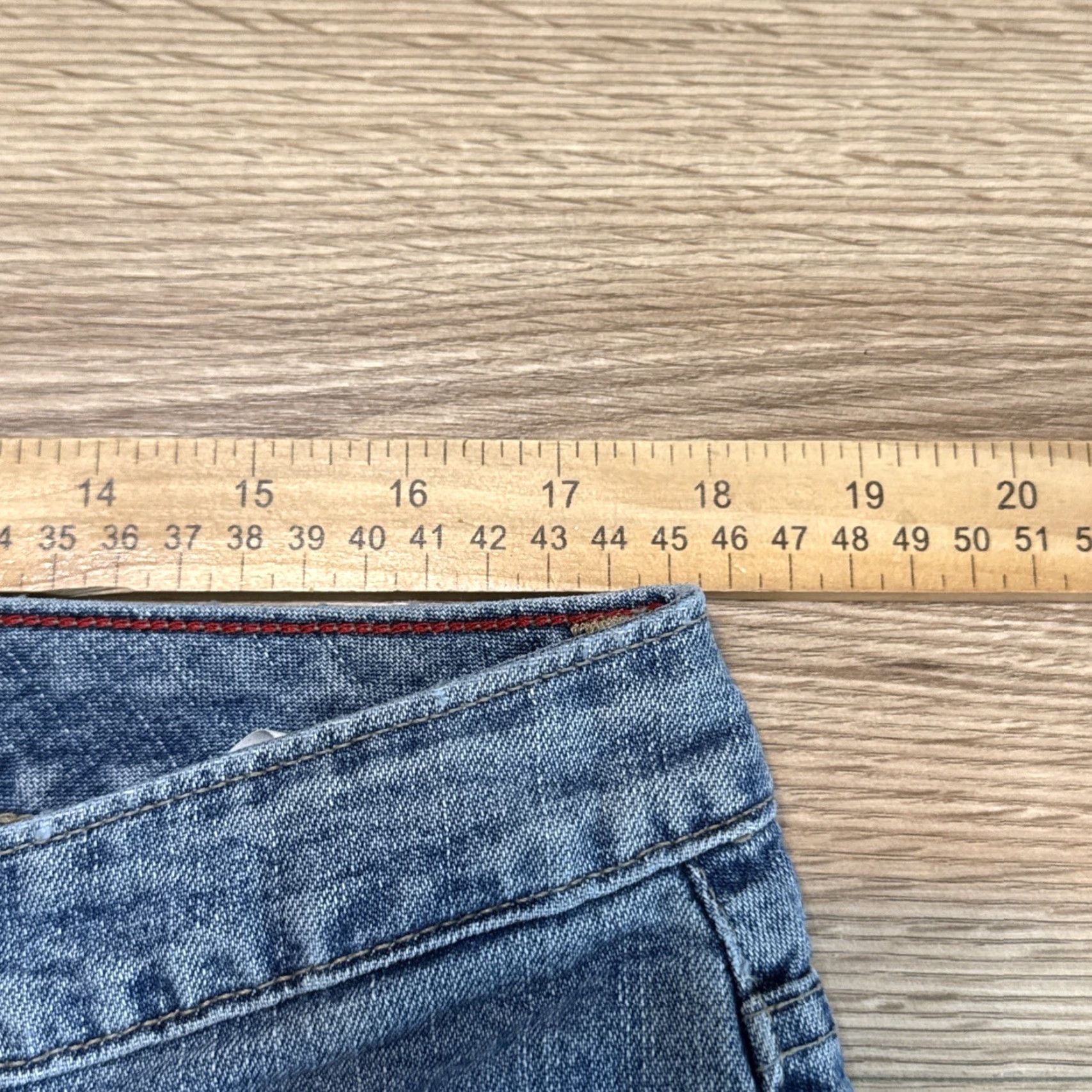 Tommy Hilfiger VINTAGE Tommy Hilfiger Women's Jeans Blue, Bootcut, Size 16, Hipster Style, Denim, Mid Rise, 31.5 Inseam Size 38" / US 16 / IT 52 - 5 Thumbnail