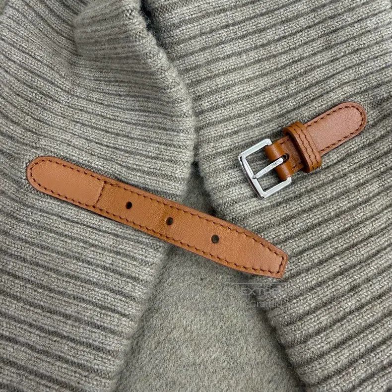 Hermes Hermes Camel Cocoon Shaped Snap Long Cashmere Coat Size XXS / US 00 / IT 34 - 5 Thumbnail