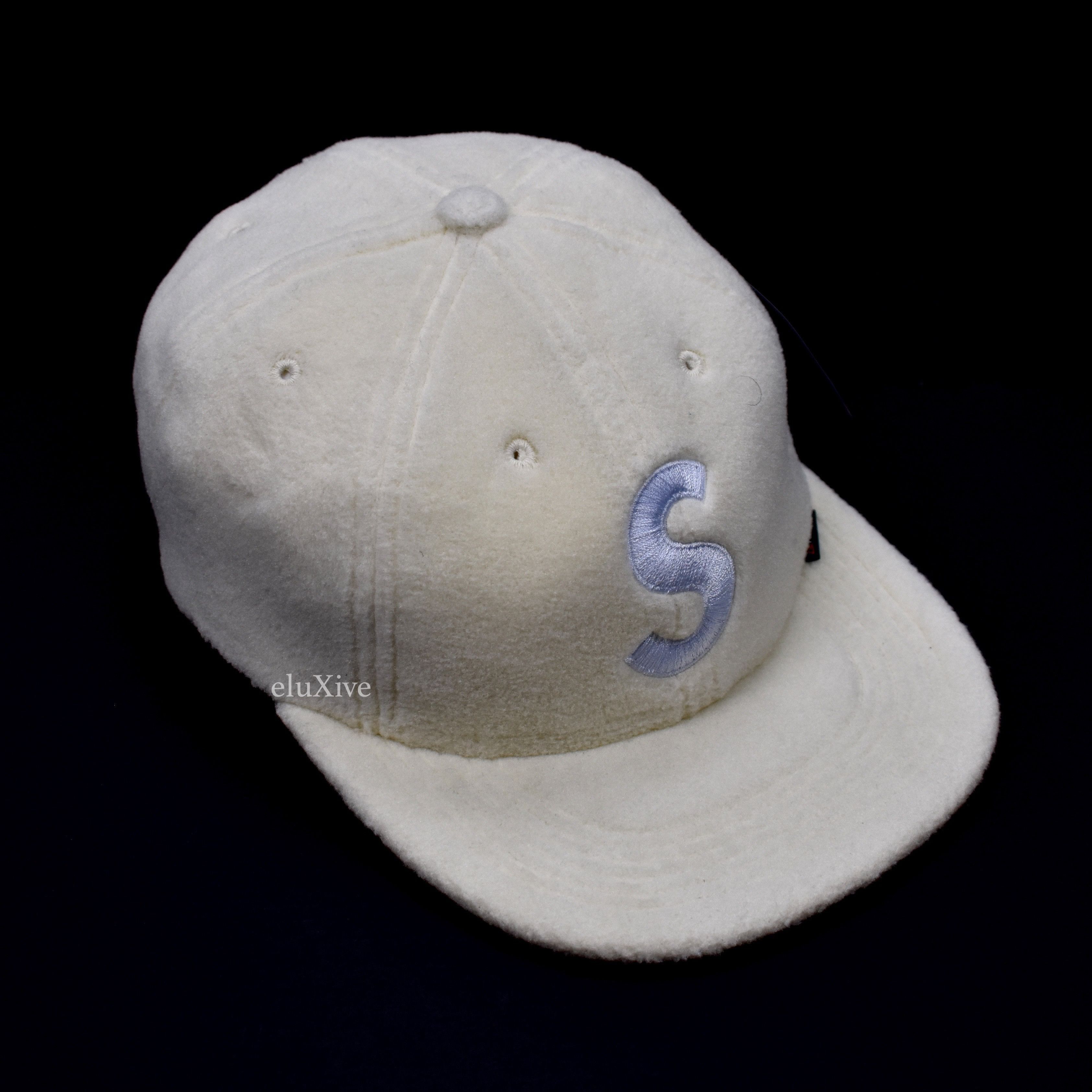 Supreme Supreme FW19 Natural White Polartec S-Logo Hat DS Size ONE SIZE - 1 Preview