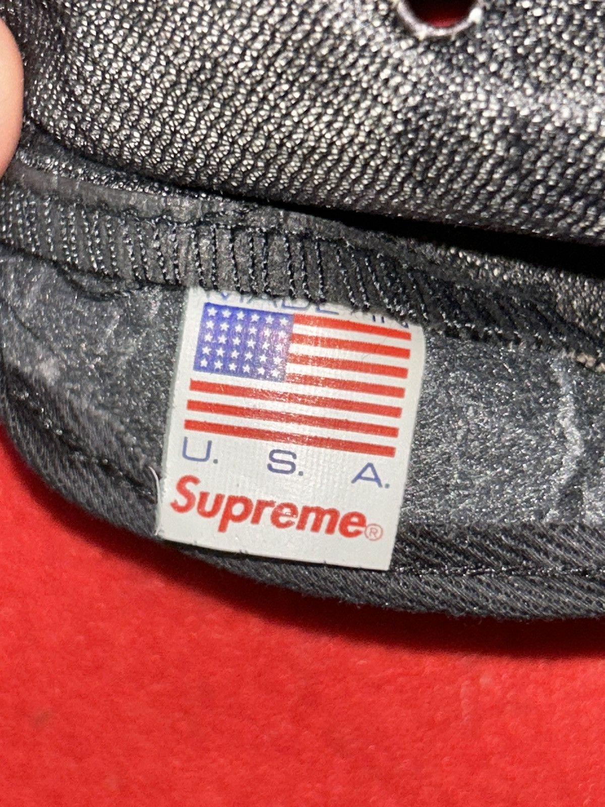 Supreme Supreme 2008 Floral Leaves Print Box Logo Camp Cap Size ONE SIZE - 7 Thumbnail