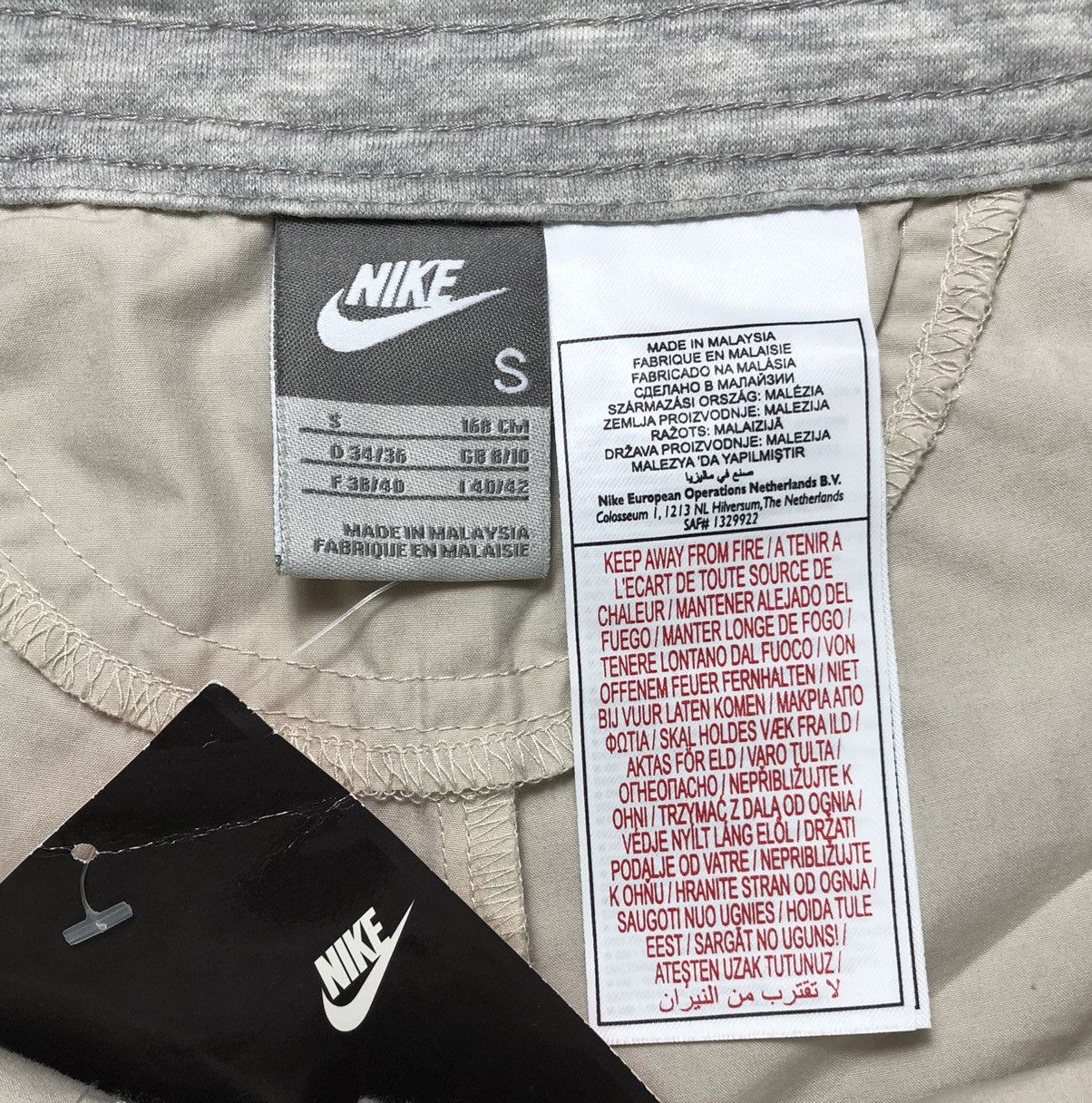 Nike × Vintage Vintage Nike Logo Cargo Shorts Size 30" / US 8 / IT 44 - 10 Thumbnail
