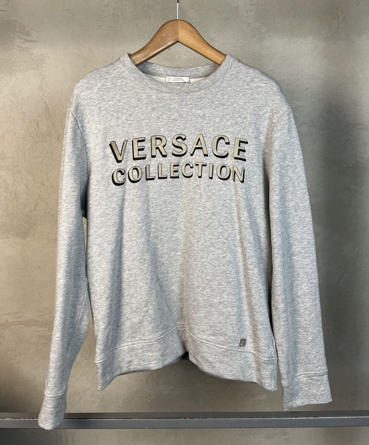 Versace × Versace Jeans Couture × Versus Versace •Free shipping• Versace Collection Sweatshirts Big Logo Size US L / EU 52-54 / 3 - 2 Thumbnail