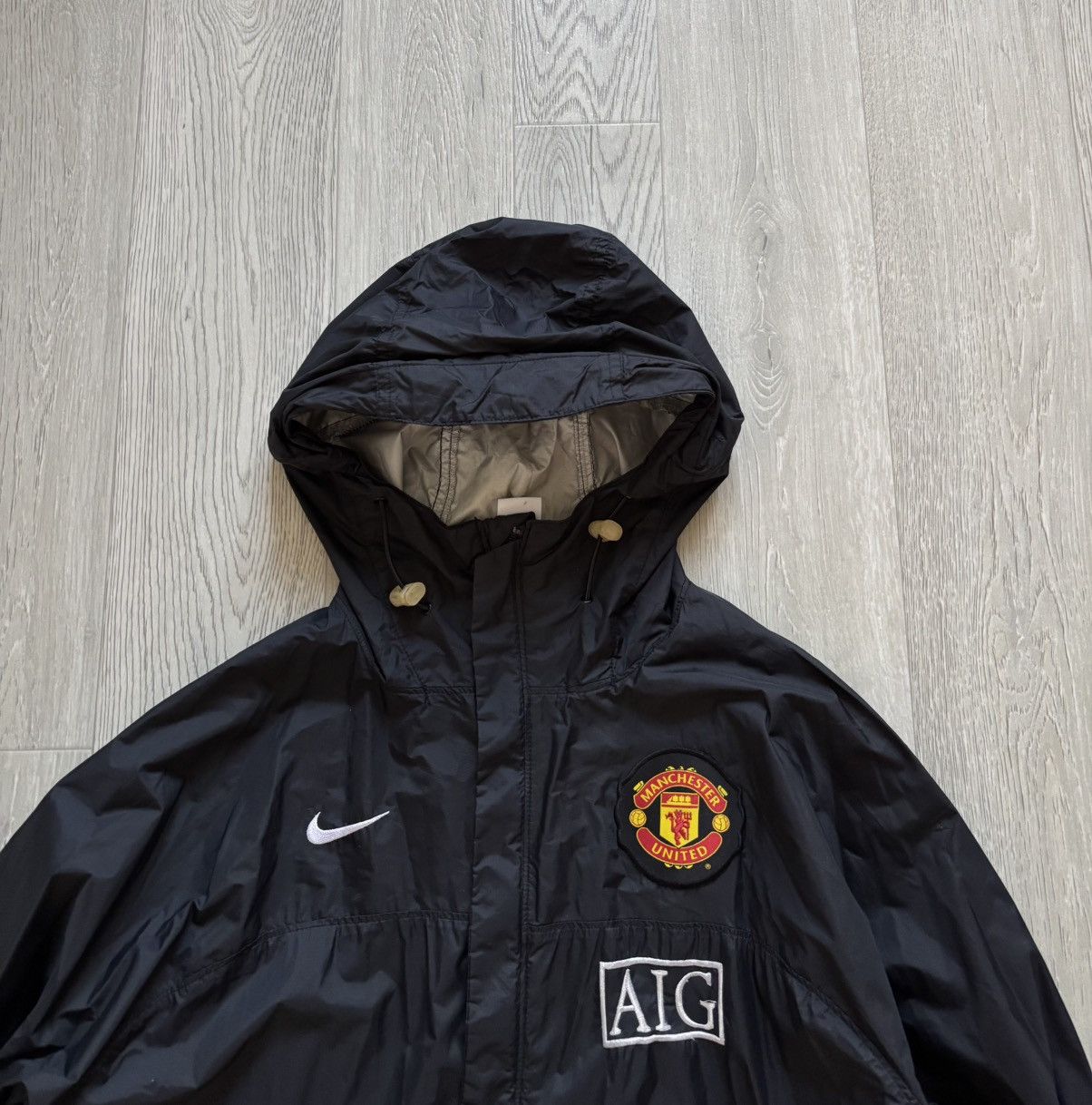 Nike × Vintage 90s Nike Manchester United Track Jacket Football 2006 - 07 Size US M / EU 48-50 / 2 - 2 Thumbnail