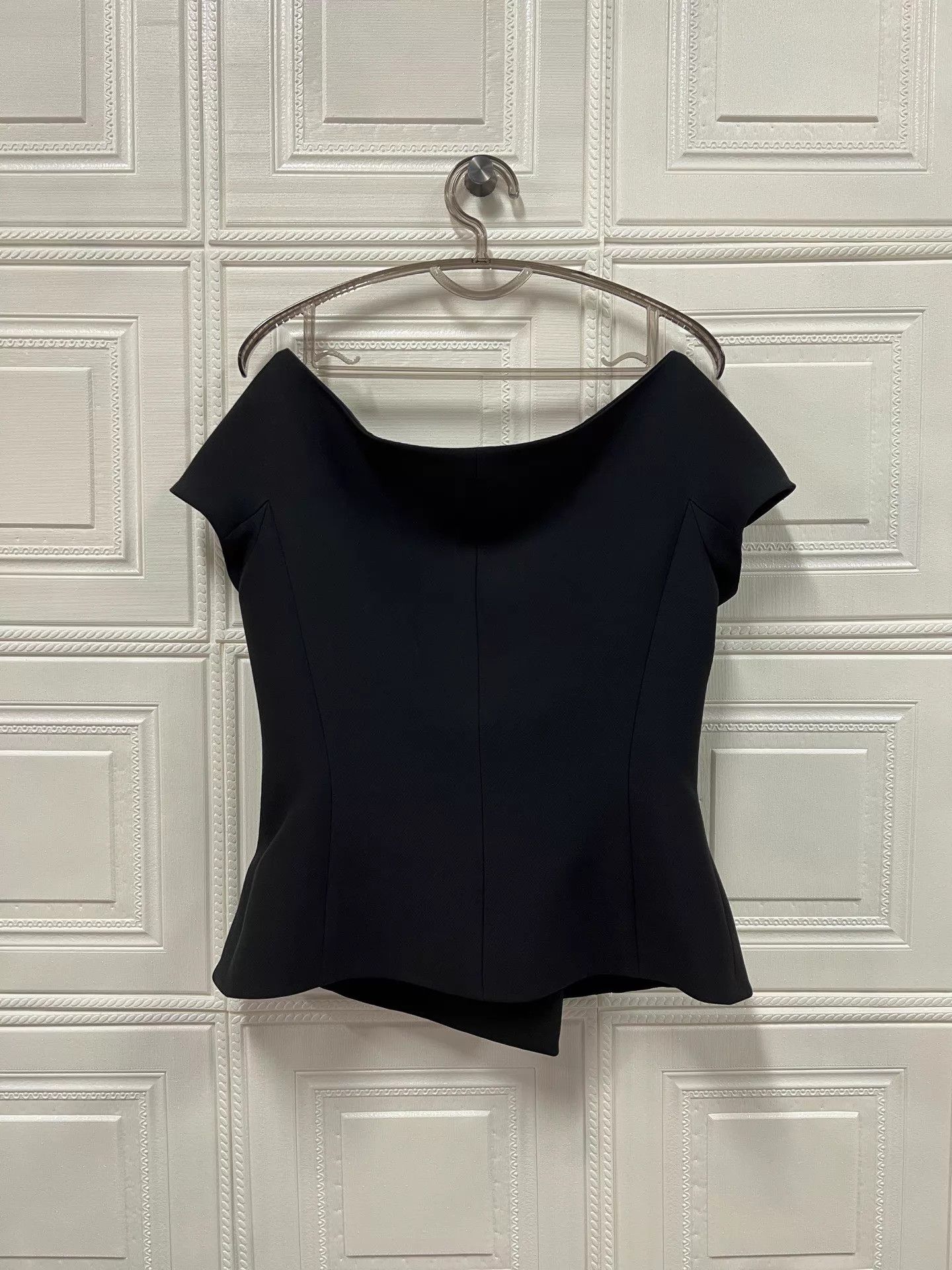 Dior Dior DB Off-Shoulder Wool Blend Jacket 40 (New) Size M / US 6-8 / IT 42-44 - 2 Thumbnail