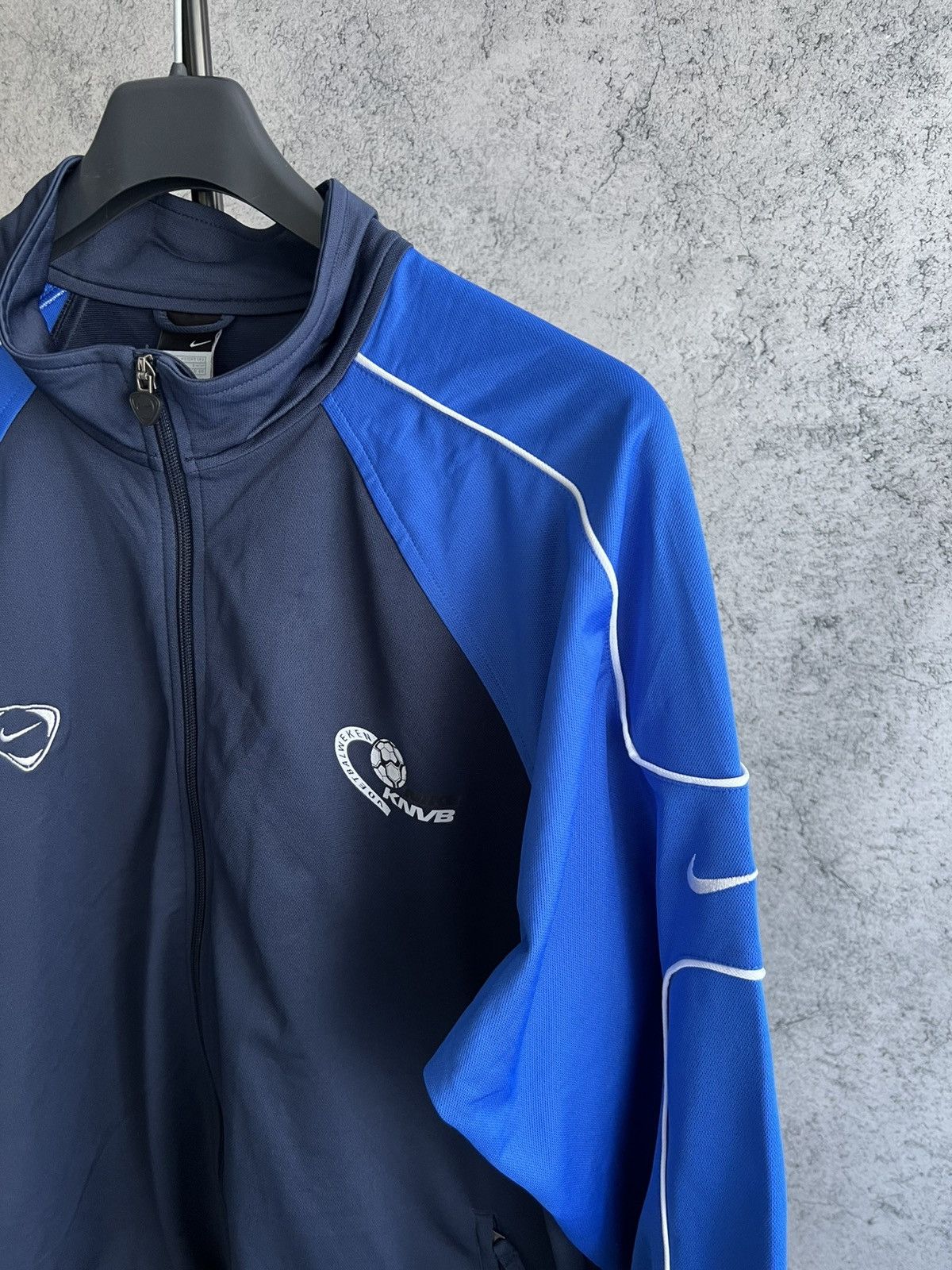 Nike Vintage Nike 2000s Track Jacket KNVB Voetbalweken Full Zip Size US XXL / EU 58 / 5 - 2 Thumbnail