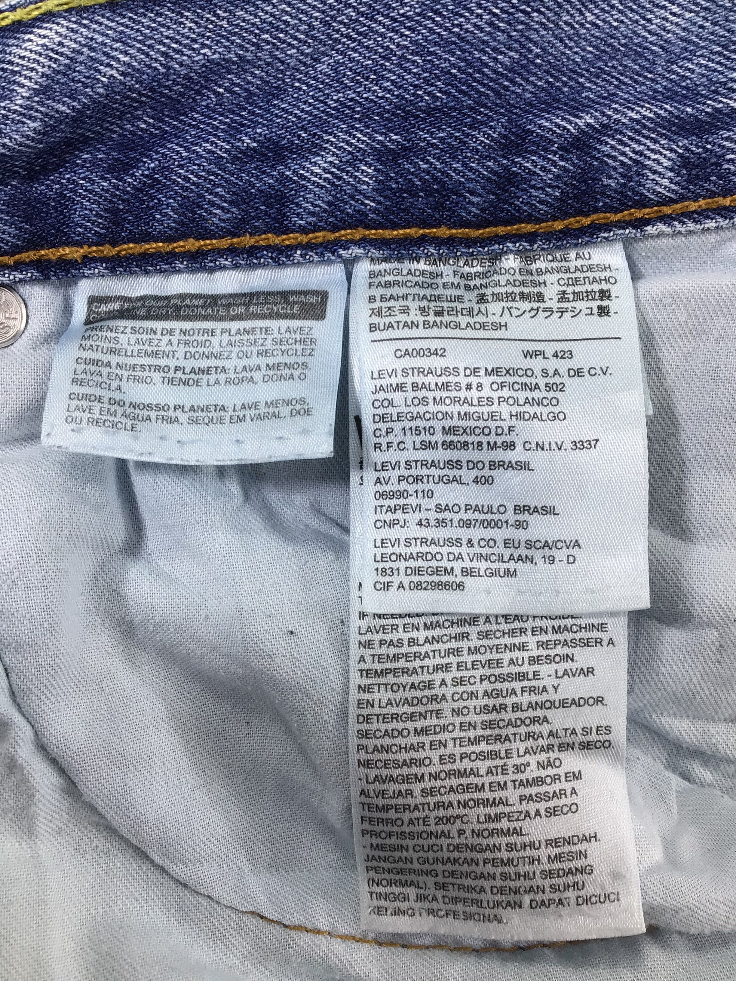 Levi's Vintage Levis 505 Jeans-JM570 Size US 37 - 9 Thumbnail