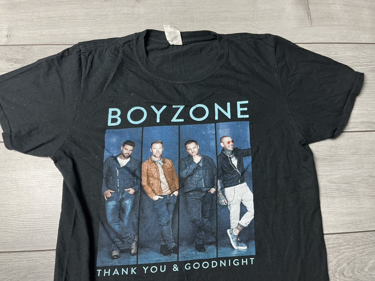 Band Tees Boyzone T-shirt tour tee size Medium Size US M / EU 48-50 / 2 - 3 Thumbnail