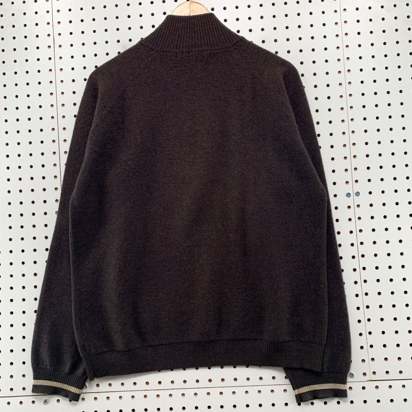 Smartwool SmartWool Sweater Mens Large 1/4 Zip Pullover Brown 100% Merino Wool Mock Neck Casual Knit Long Sleeve Winter Fall Spring Adults Mens Size US L / EU 52-54 / 3 - 2 Thumbnail