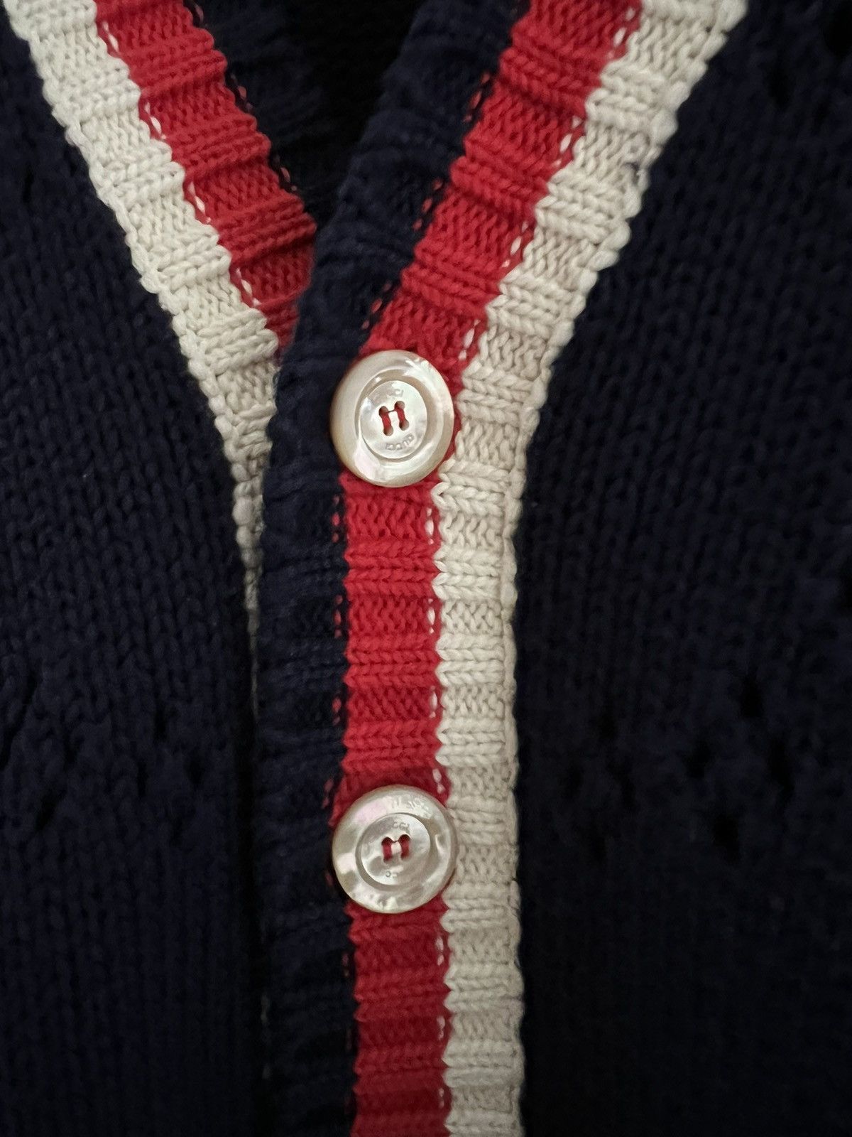 Gucci GUCCI New Logo Cardigan Size US S / EU 44-46 / 1 - 6 Thumbnail