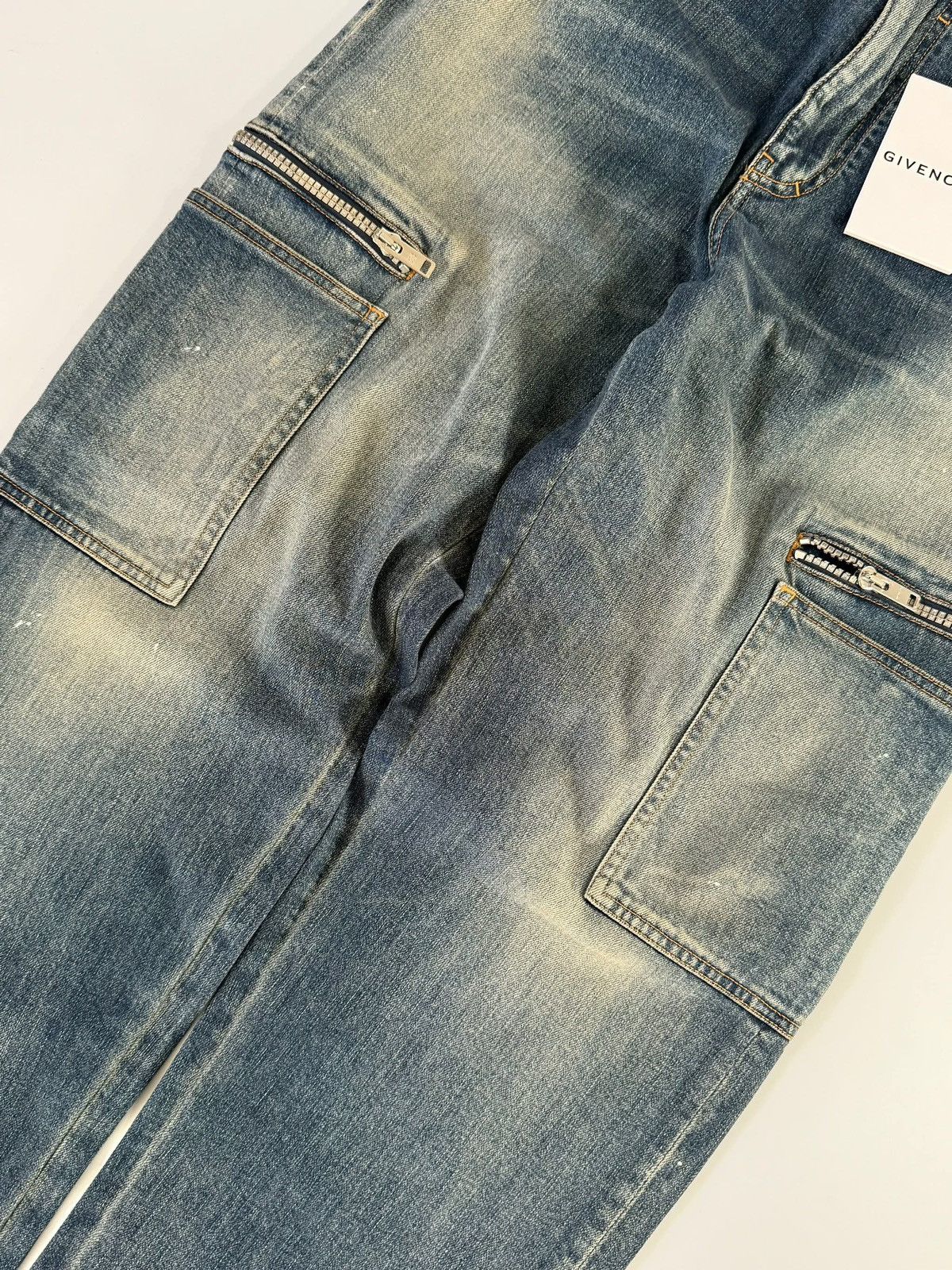 Givenchy Givenchy Straight Leg Cargo Jeans Size US 27 - 8 Thumbnail