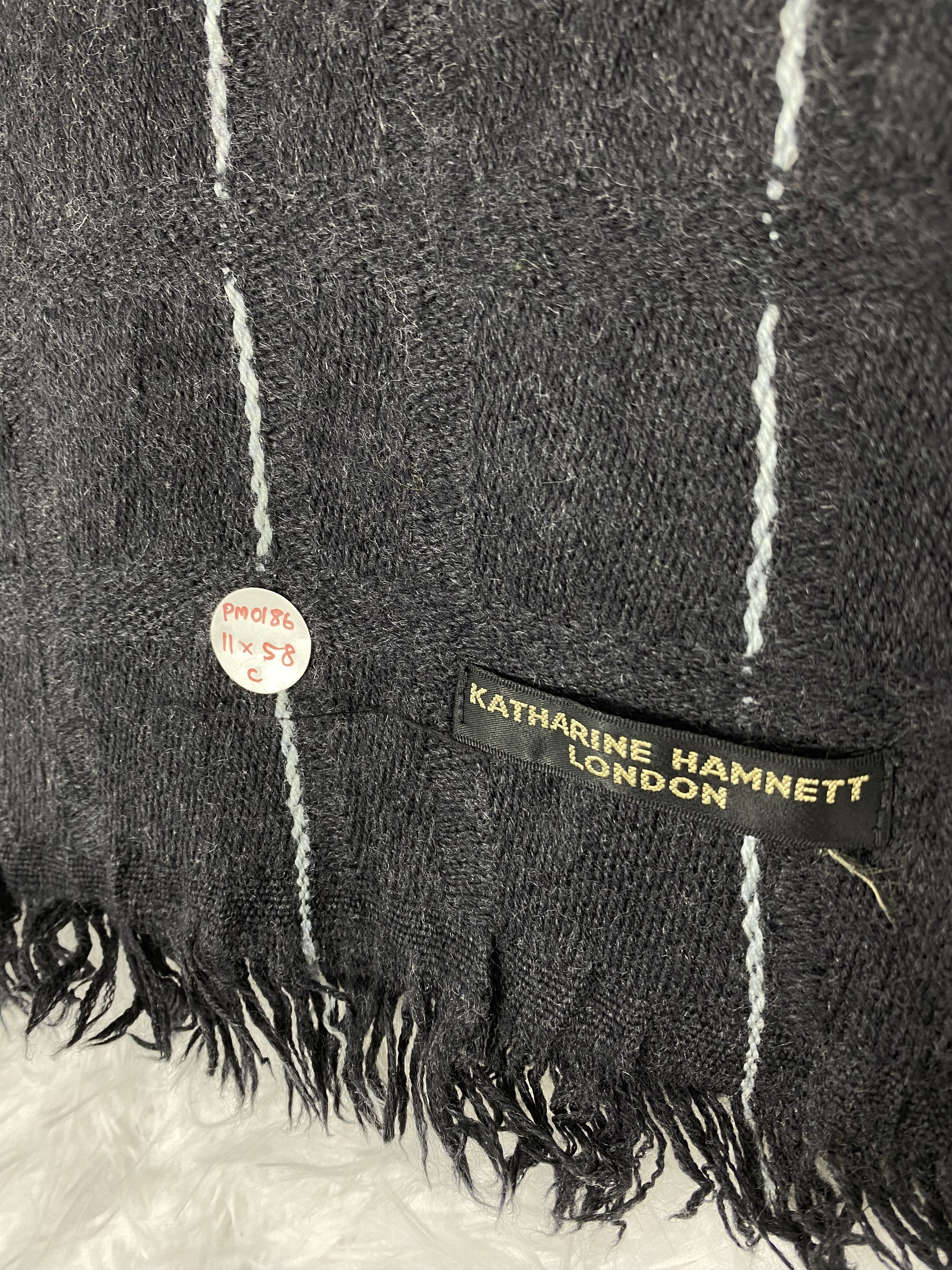 Katharine Hamnett London Vintage Katharine Hamnett Scarf / Muffler Neckwear PM0186 Size ONE SIZE - 2 Thumbnail