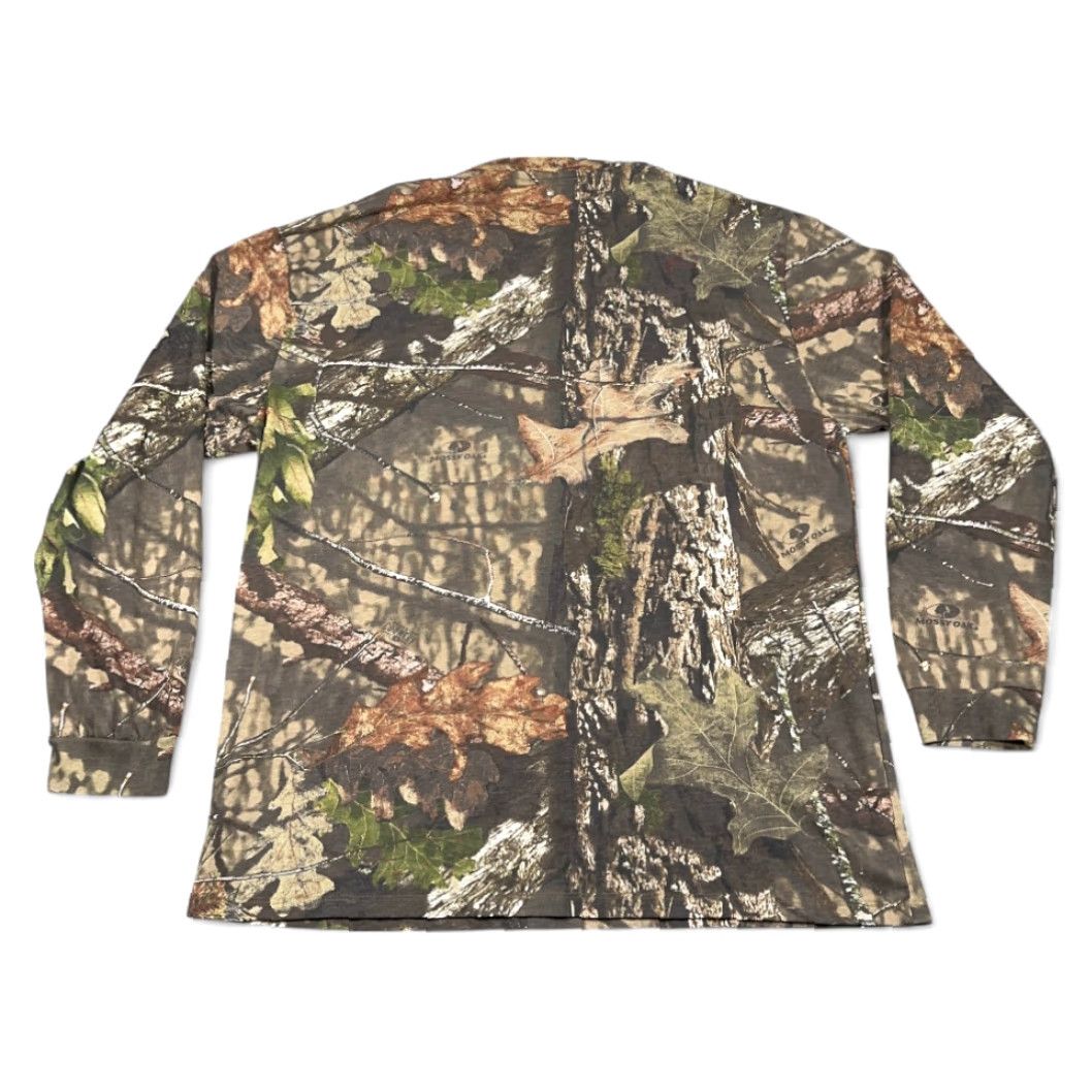 Vintage Mossy Oak Shirt Adult XL Brown Camouflage Scent Control Outdoor Long Sleeve Camouflage T-Shirt Mens Size US XL / EU 56 / 4 - 3 Thumbnail