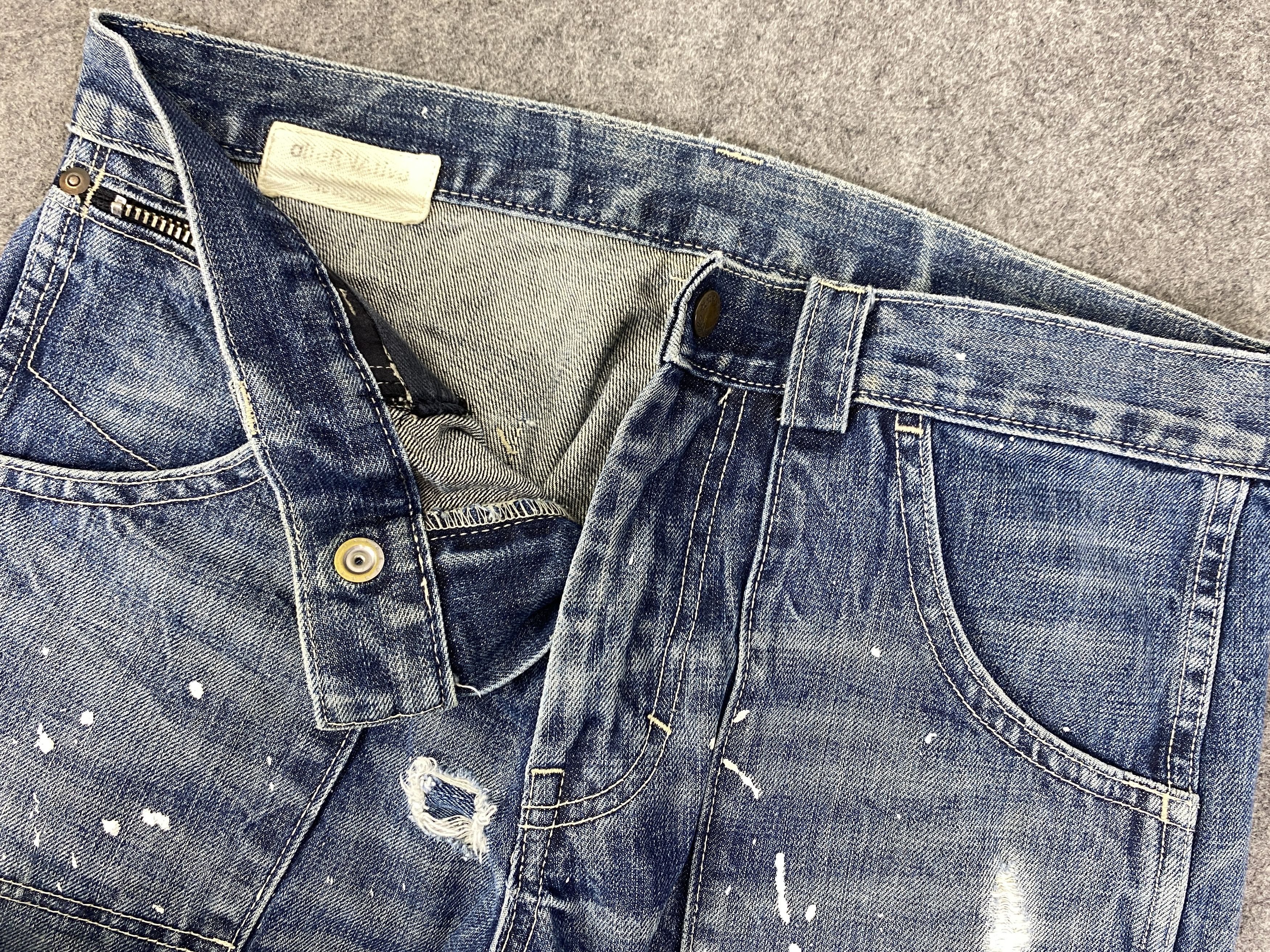 Hysteric Glamour Vintage Alternative Painter Jeans 33x28.5 Denim - JN3261 Size US 33 - 7 Thumbnail