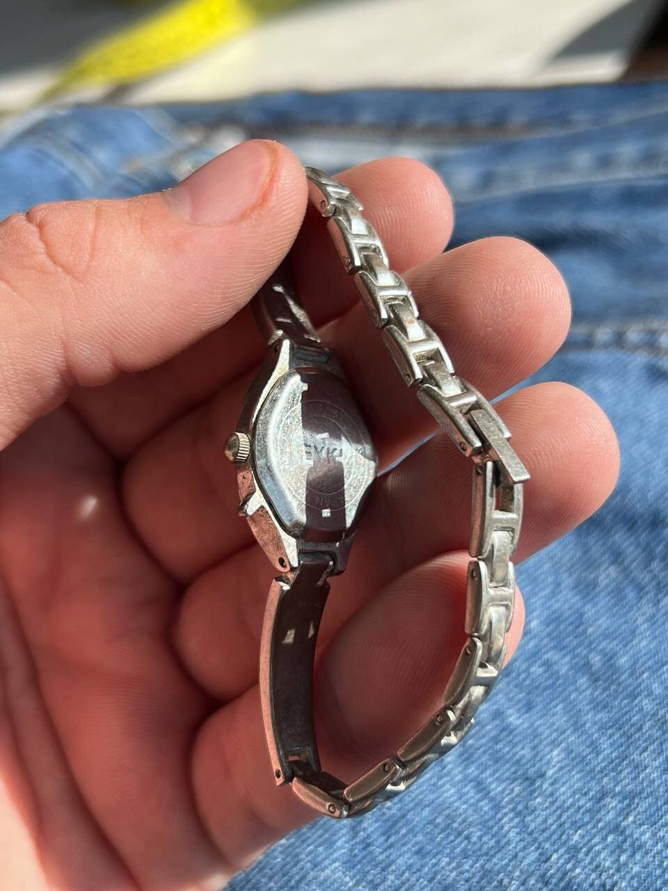 Japanese Brand × Vintage Vintage EYKI Japanese style futuristic Steel Watch Size ONE SIZE - 4 Thumbnail