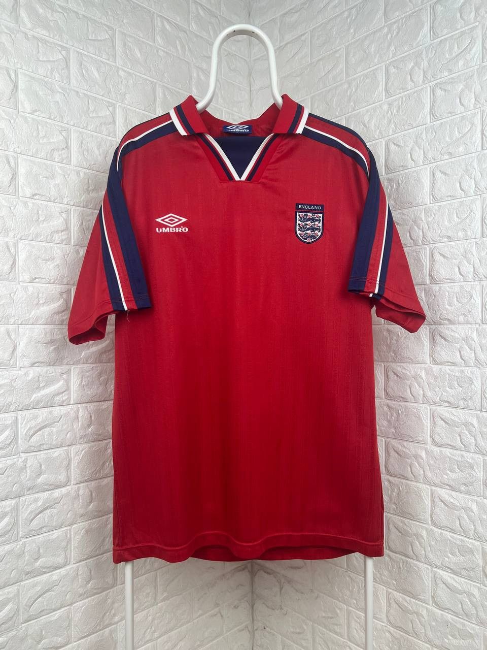 Umbro × Vintage Vintage Umbro England Jersey Size US L / EU 52-54 / 3 - 1 Thumbnail