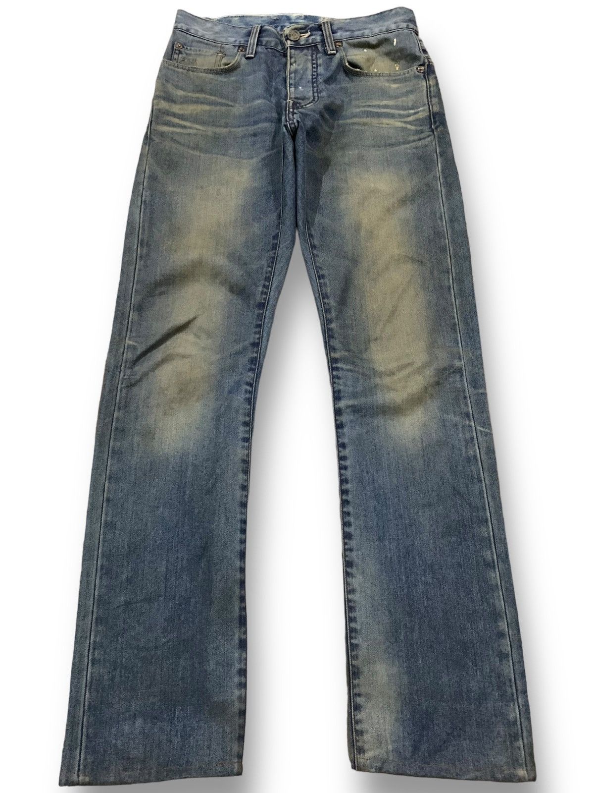 G-Star Vintage G Star Raw Mud Washed Slim Fit Jeans Made in Italy Size US 29 - 1 Thumbnail