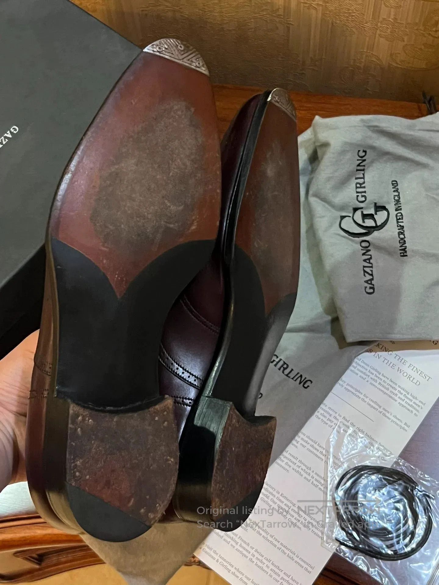 Gaziano & Girling Gaziano&Girling DG70 Oxford Shoes. Size US 8.5 / EU 41-42 - 3 Thumbnail