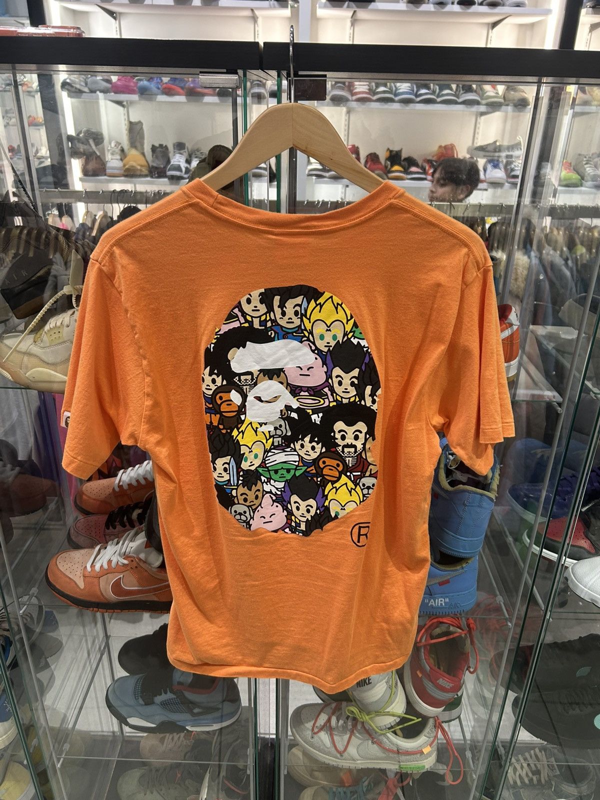 Bape Bape dragon ball Z ape head tee Size US L / EU 52-54 / 3 - 3 Thumbnail