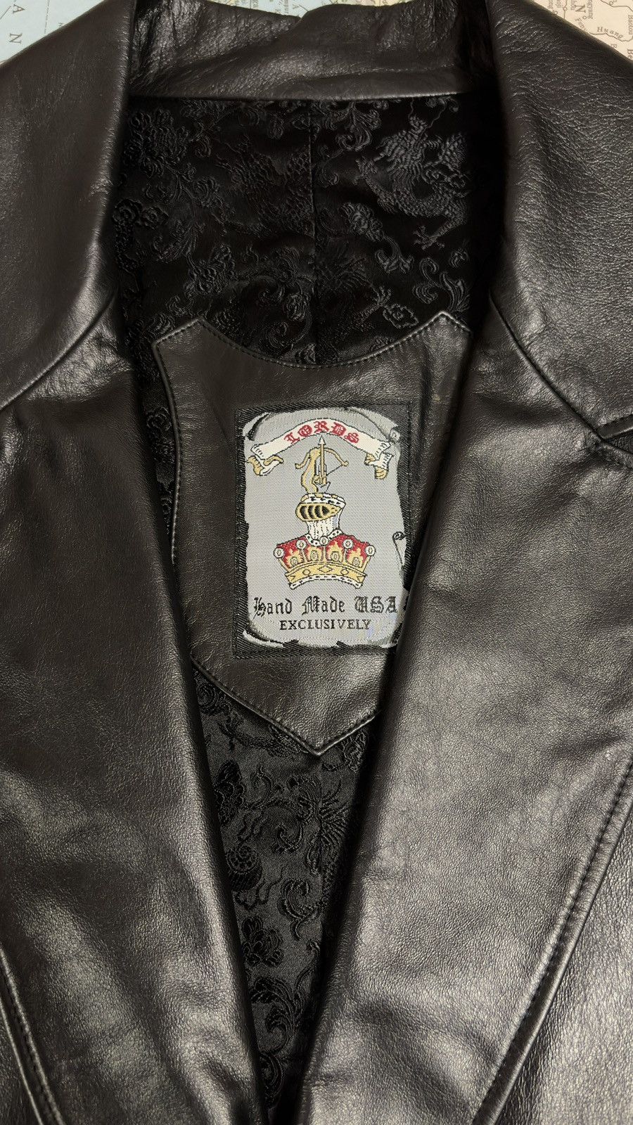 Other Lords of LA Leather Jacket Size US L / EU 52-54 / 3 - 5 Thumbnail