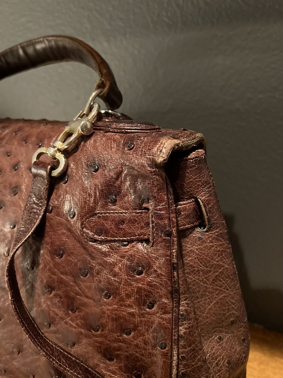 SoSo RARE SISO Early 2000's BIRKIN Style Kelly Bag Size ONE SIZE - 19 Thumbnail