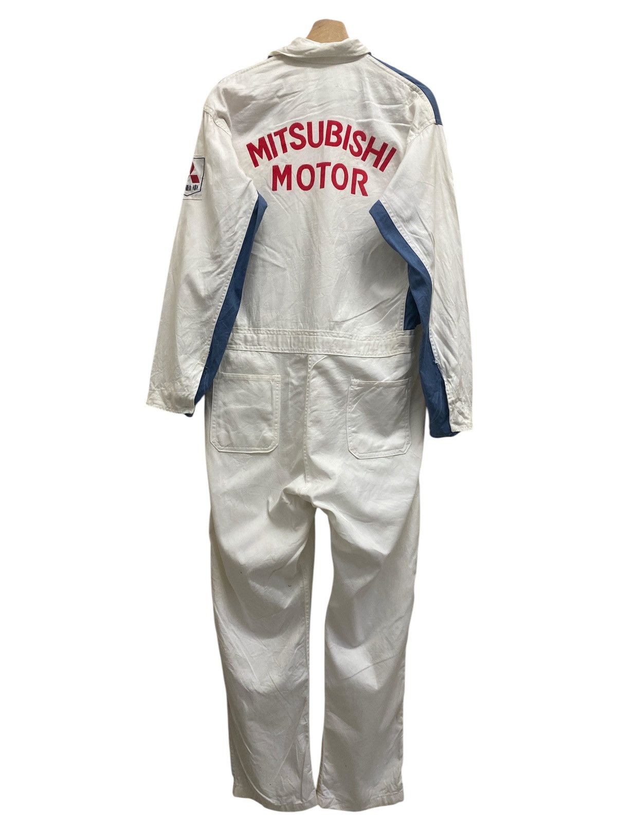 Vintage Vintage Mitsubishi Motor Jumpsuit Coverall Size US 36 / EU 52 - 1 Thumbnail