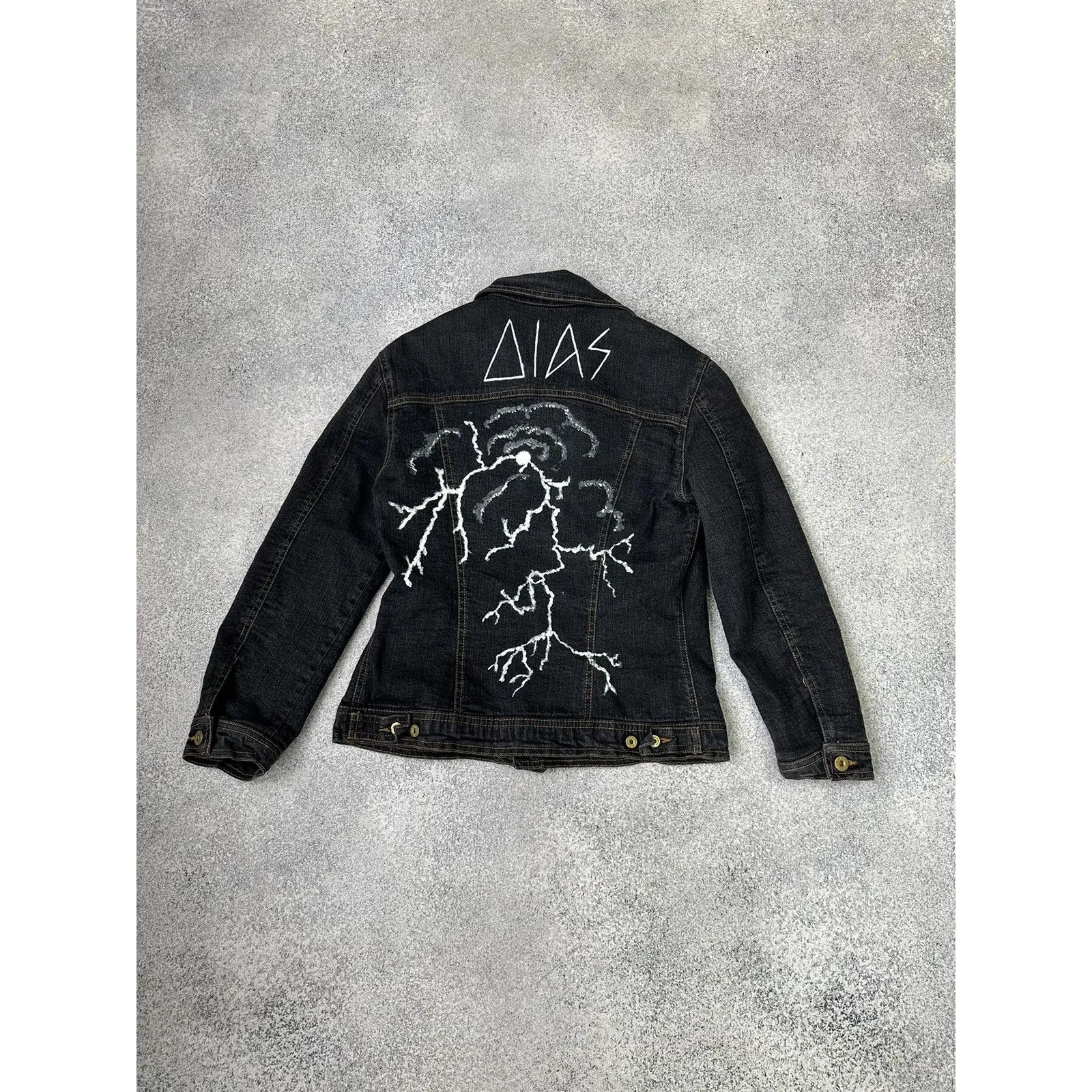Dolce & Gabbana VTG Dolce&Gabbana HandPrinted Woman Denim Jacket Size S / US 4 / IT 40 - 1 Thumbnail