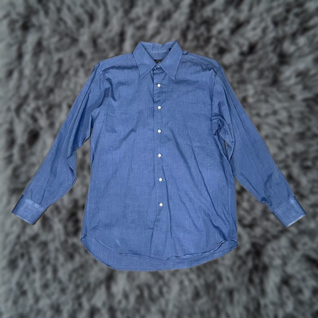 Vintage Gitman Bros Vintage Long Sleeve Button Down 14.5/32 Small Shirt Men Blue 14.5/32 Small Mens Vintage 90s? Size US S / EU 44-46 / 1 - 1 Thumbnail