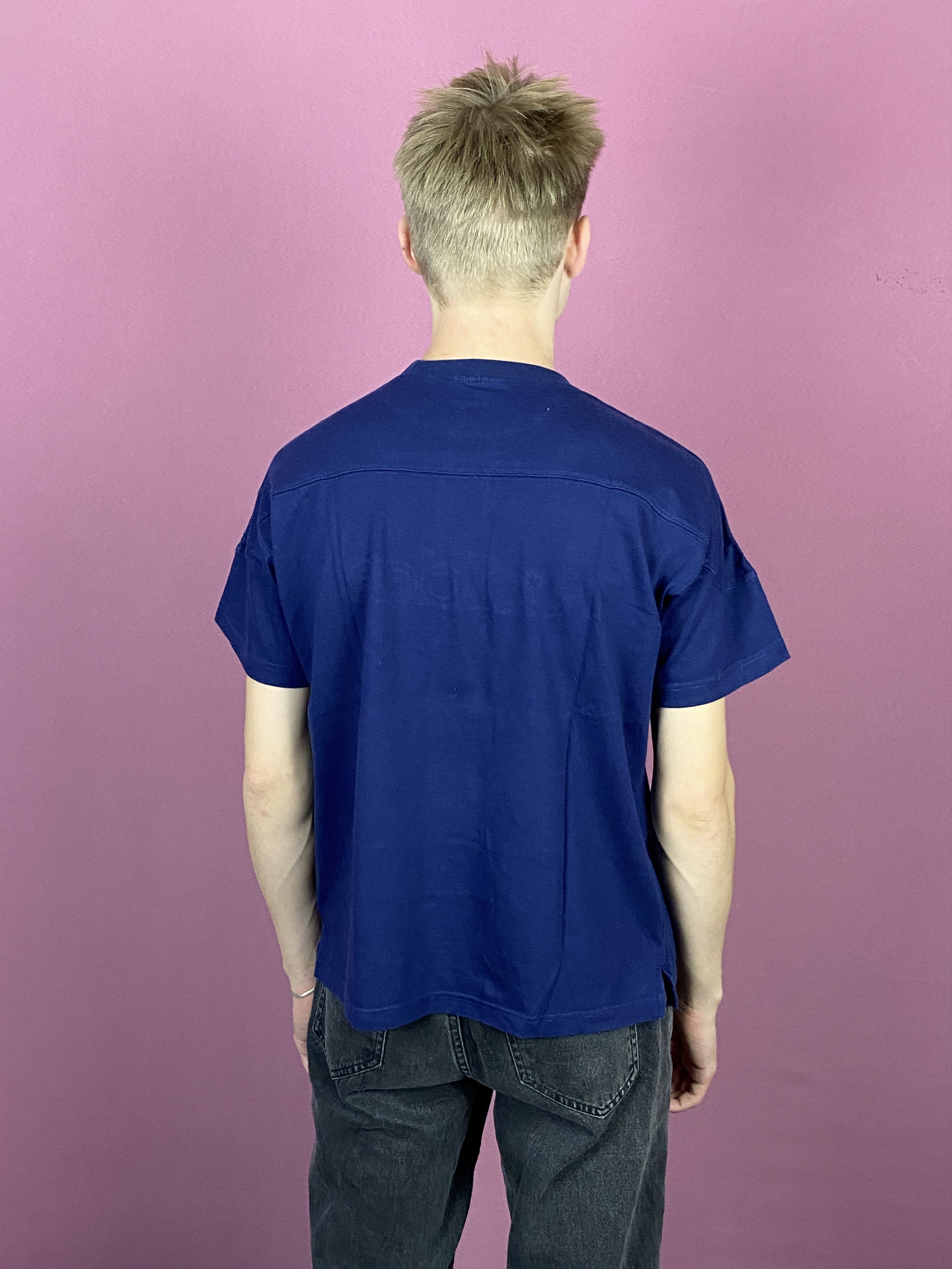 Adidas × Vintage 90s Adidas Vintage Men's T-Shirt - M Size US M / EU 48-50 / 2 - 3 Thumbnail